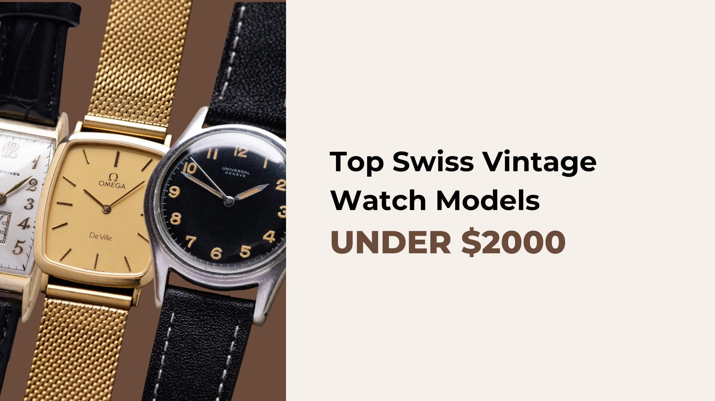 Top Swiss Vintage Watch Models Under $2000 With Premium Feel (Extended Guide for Collectors) - DuMarko