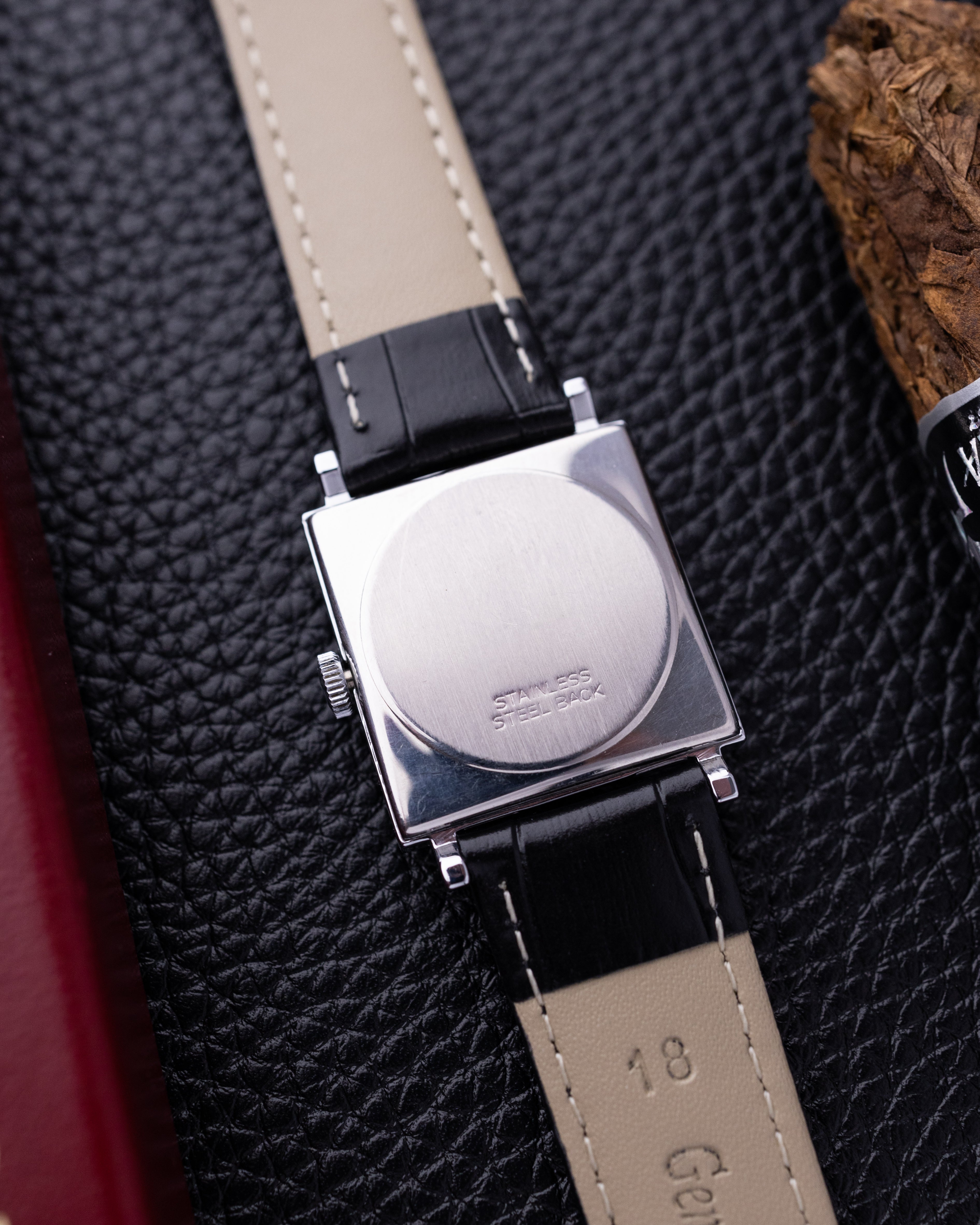 Bifora Square Tank, Linen Dial, Vintage German Watch from 1970's - DuMarko