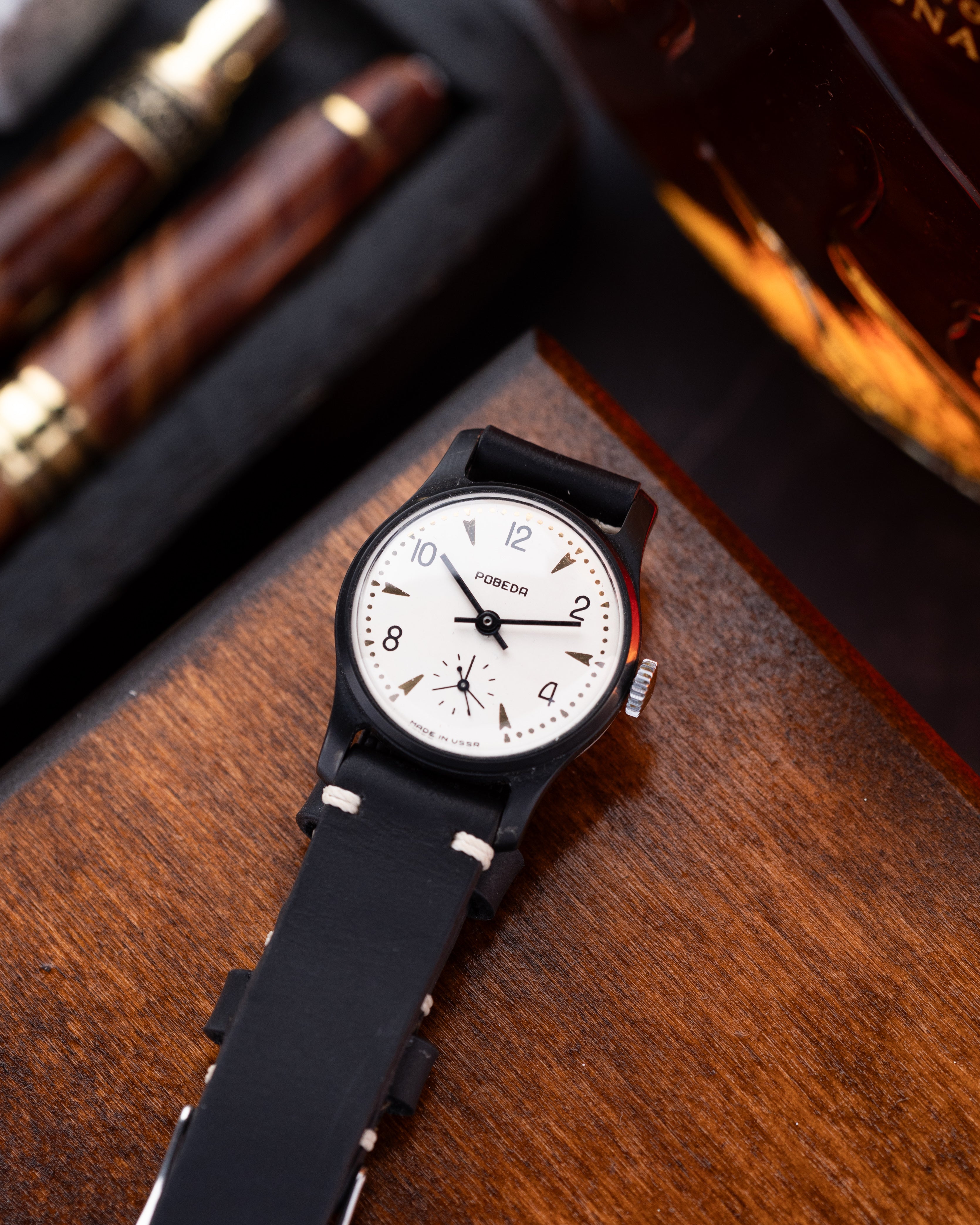 Dainty Vintage "Pobeda" Soviet Watch, Original Dial - DuMarko