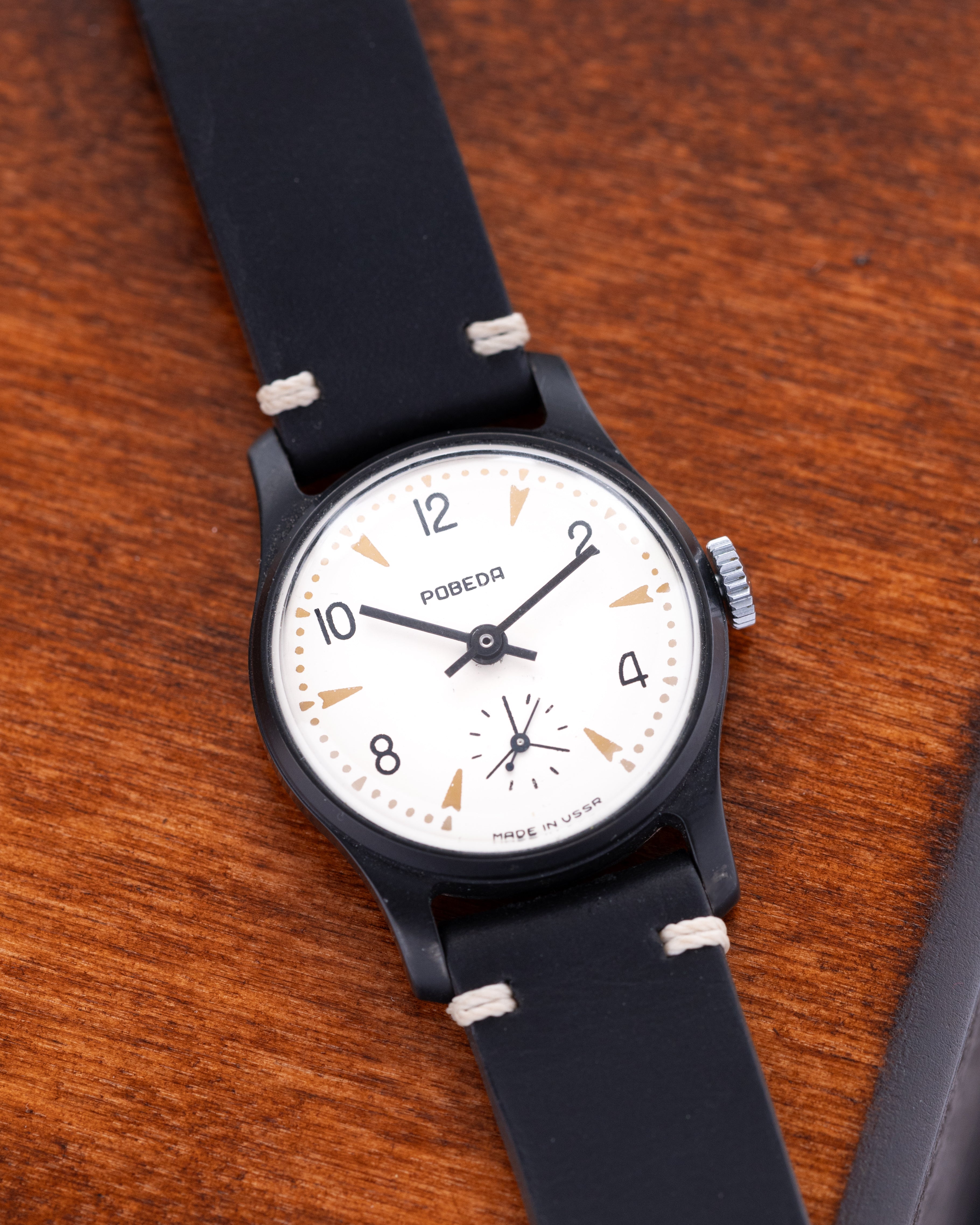 Dainty Vintage "Pobeda" Soviet Watch, Original Dial - DuMarko