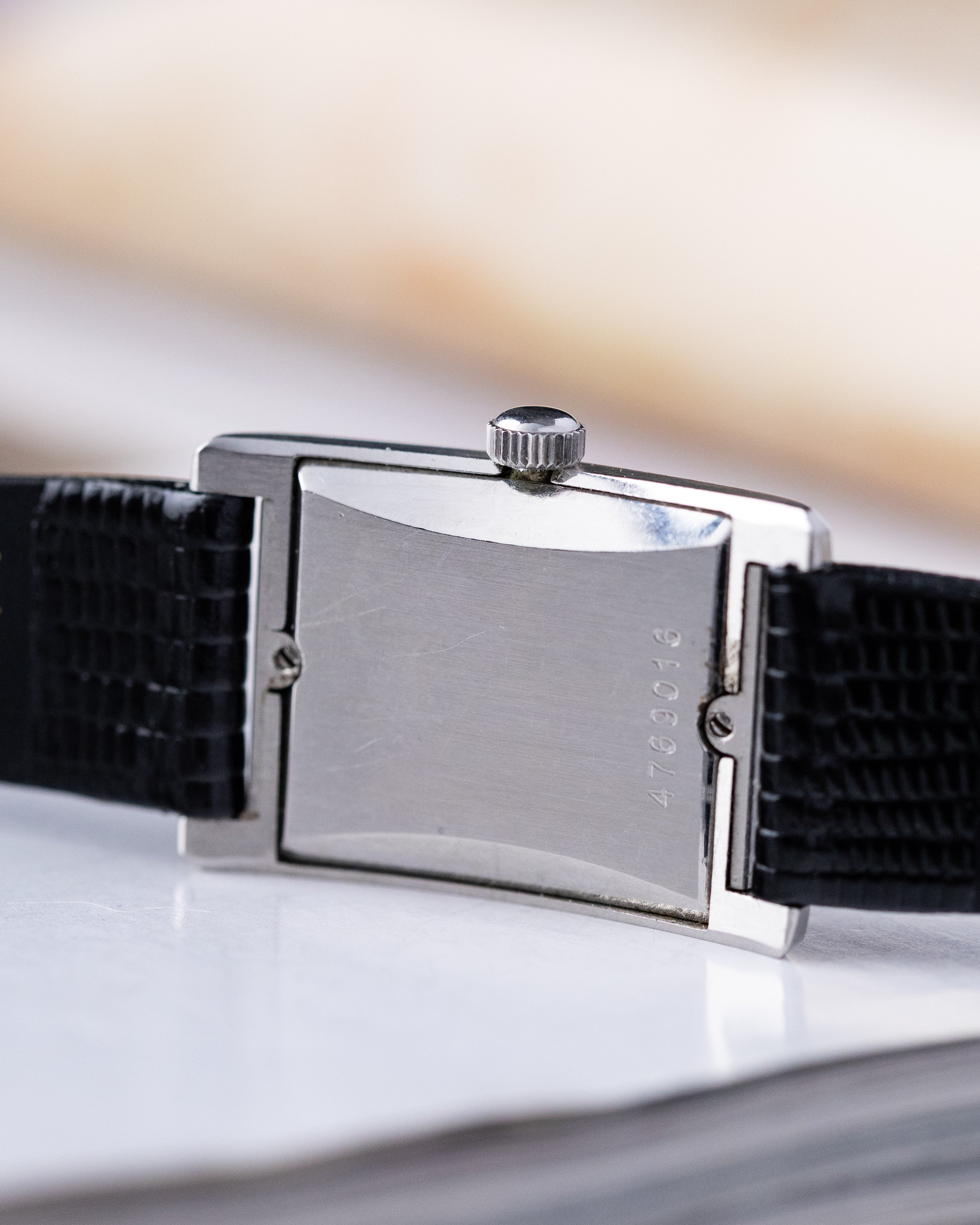 Doxa Vintage Art Deco Tank, Black Gilt Dial, Early Hermetic Sealed and Antimagnetic from 1940's - DuMarko