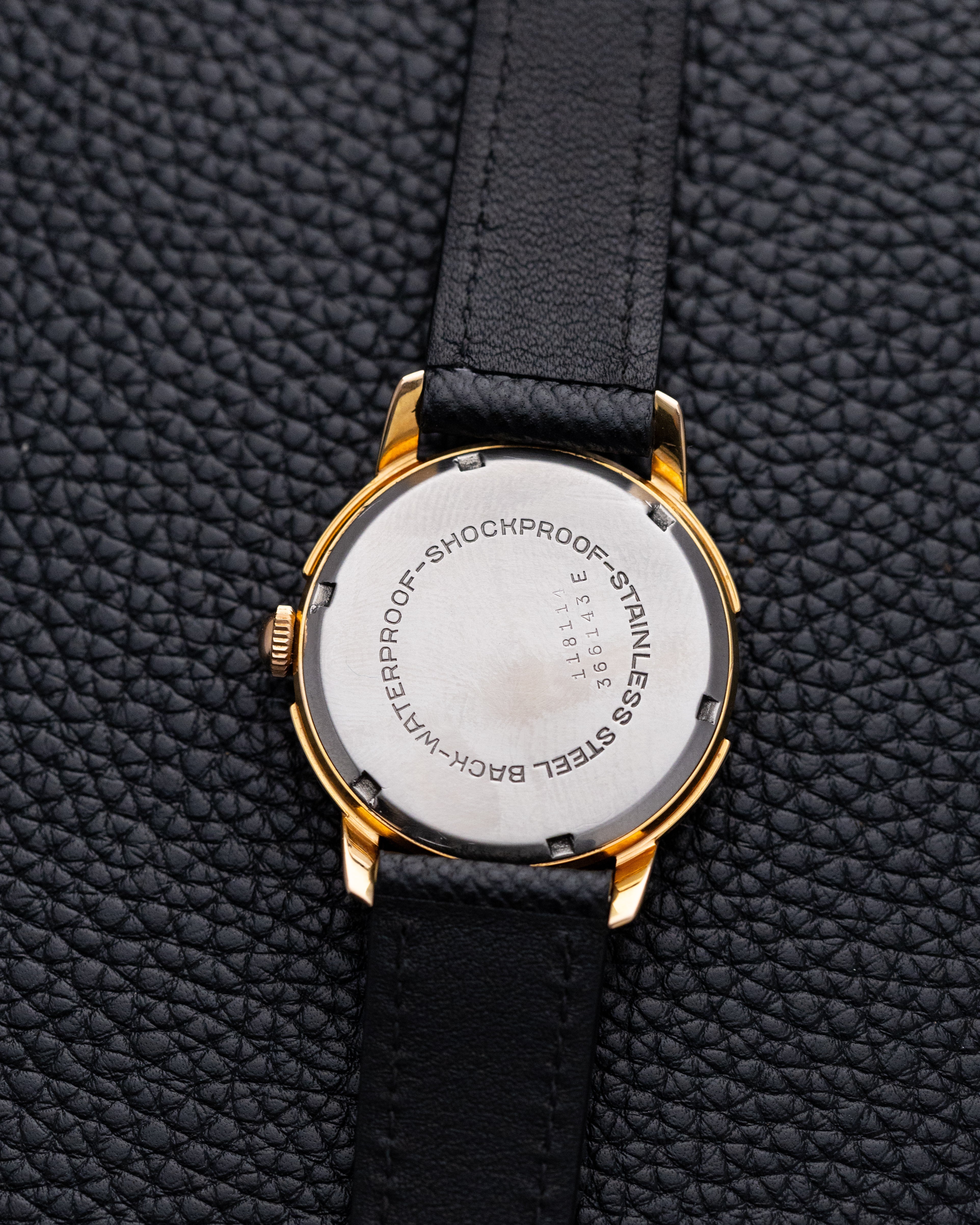 Ernest Borel Incastar, Vintage Swiss watch, Gold - Plated Case, Sector - Style Two - tone Dial from 1950's - DuMarko