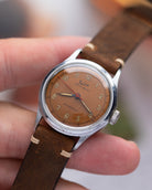 Felca Vintage Swiss Watch, Original Salmon Dial - DuMarko