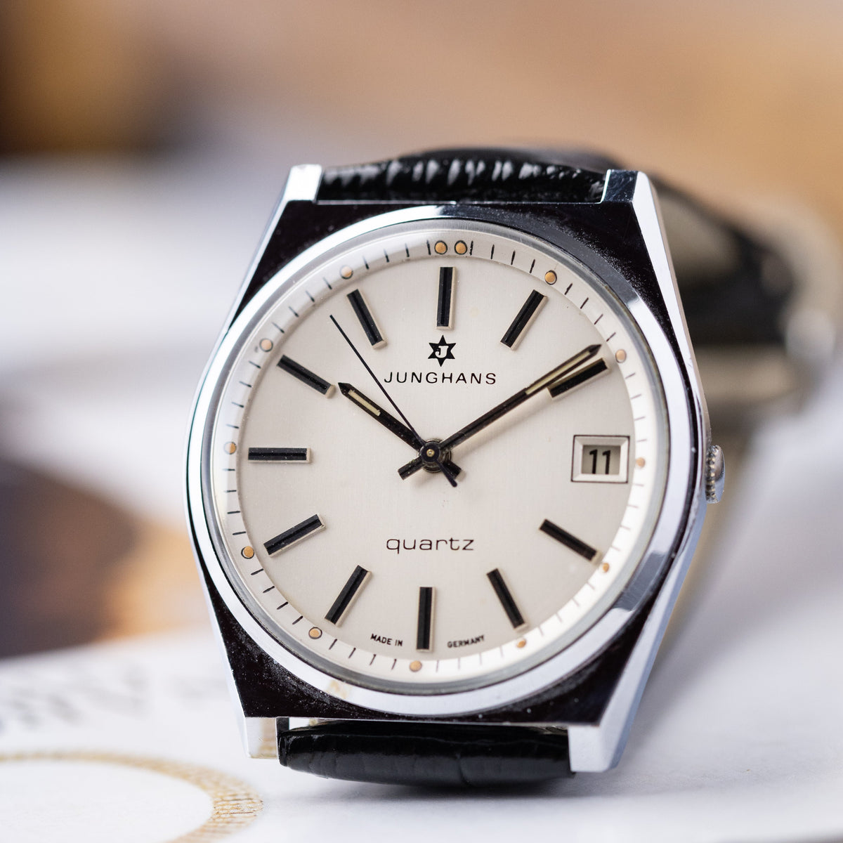 Uhren Junghans Uhrwerk W 817 Quartz Movement Junghans 817 UTS 802 - Main Image