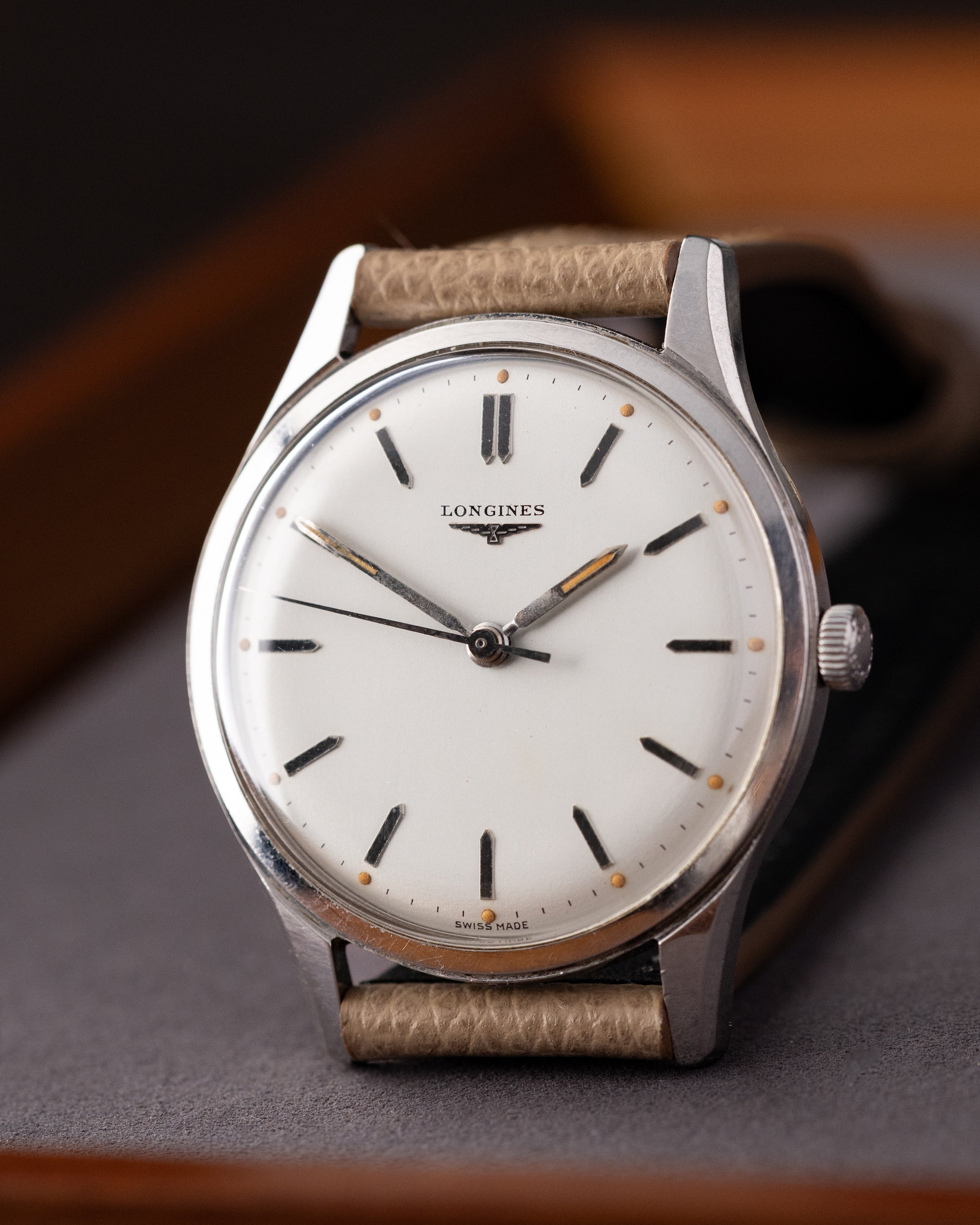 Longines Vintage Swiss Watch, Ref. 6995 - 1, Completely authentic from 1960's - DuMarko