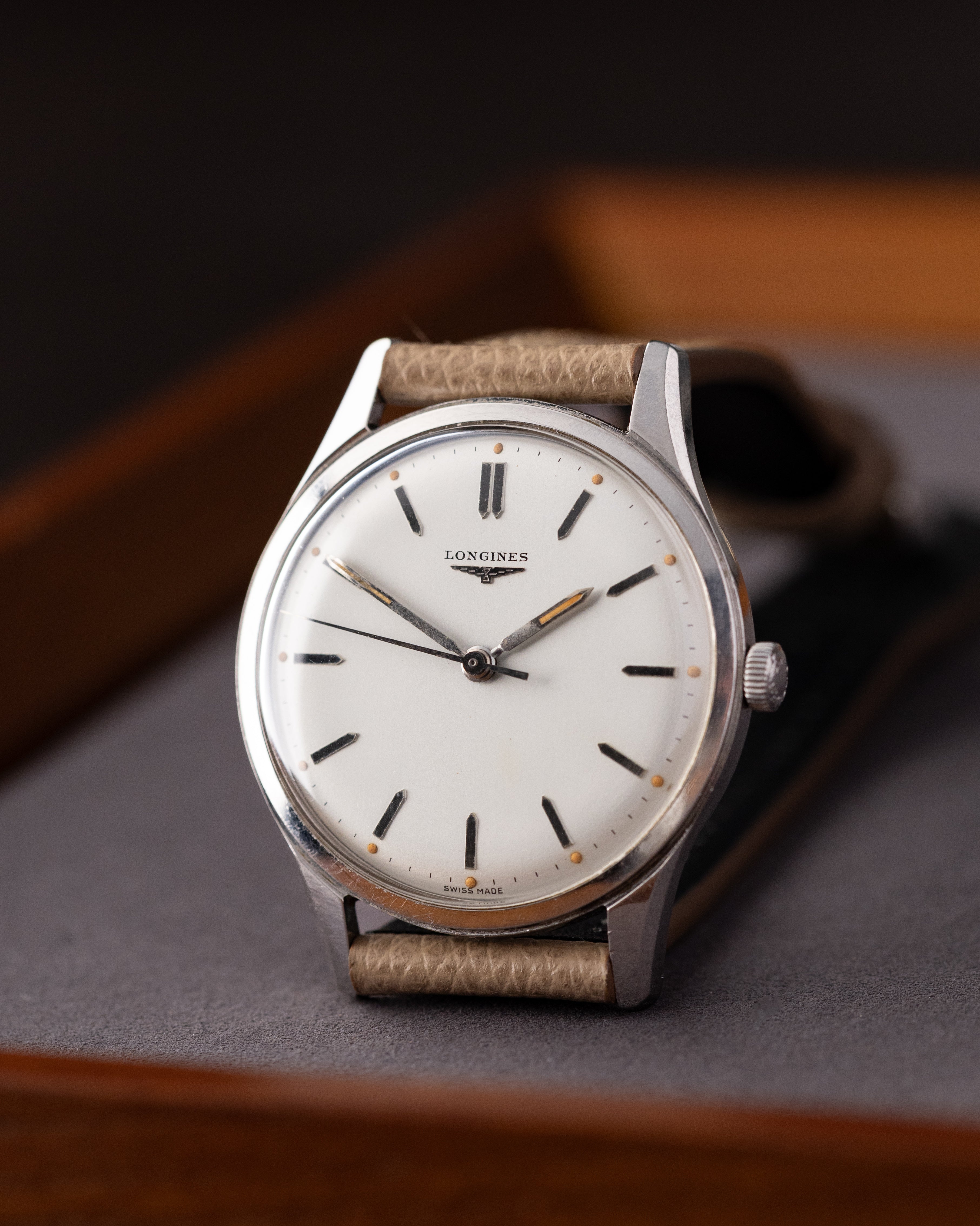 Longines Vintage Swiss Watch, Ref. 6995 - 1, Completely authentic from 1960's - DuMarko