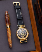 Men's Space Watch «Molnija Big Zero» - Customized Skeleton Watch Based on Soviet Movement - DuMarko