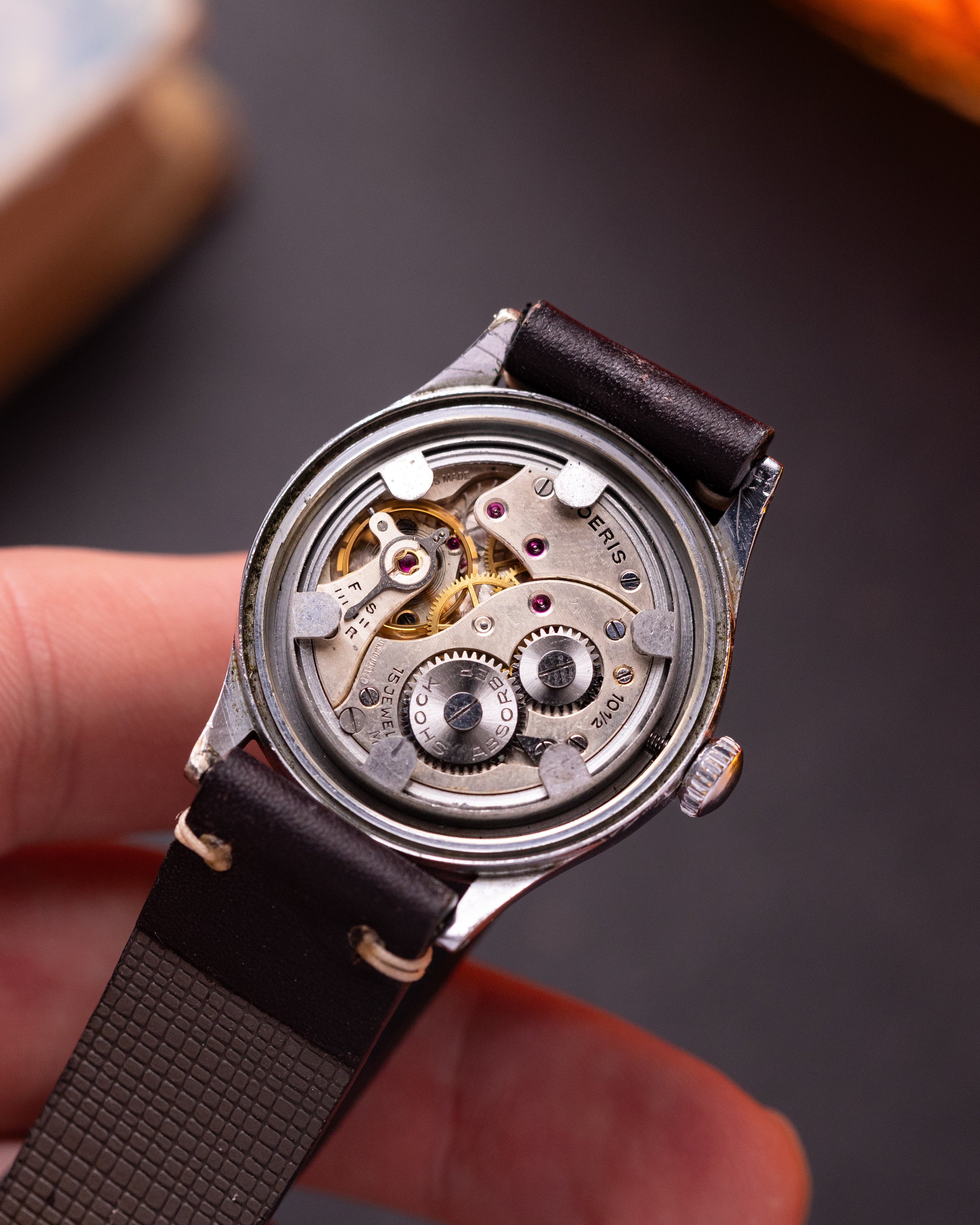 Military Vintage Swiss watch "Moeris" from 1940's - VintageDuMarko