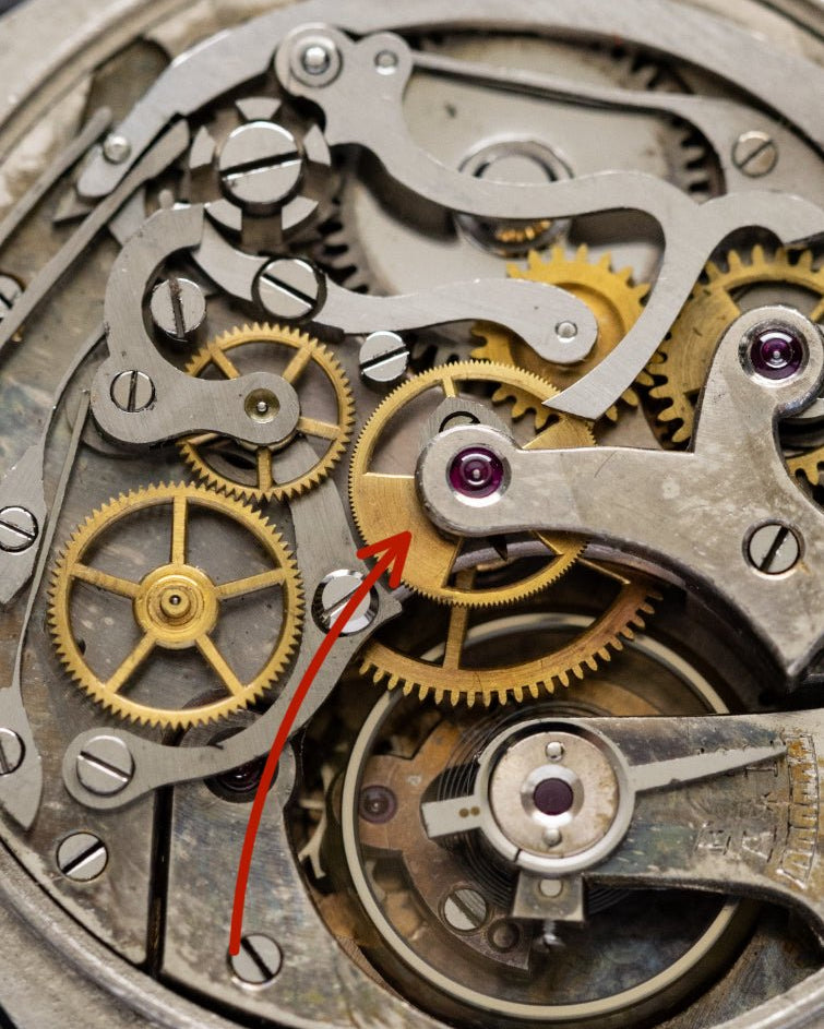 Minerva Chronograph Monopusher, Cushion (Pillow) Case from 1930's - DuMarko