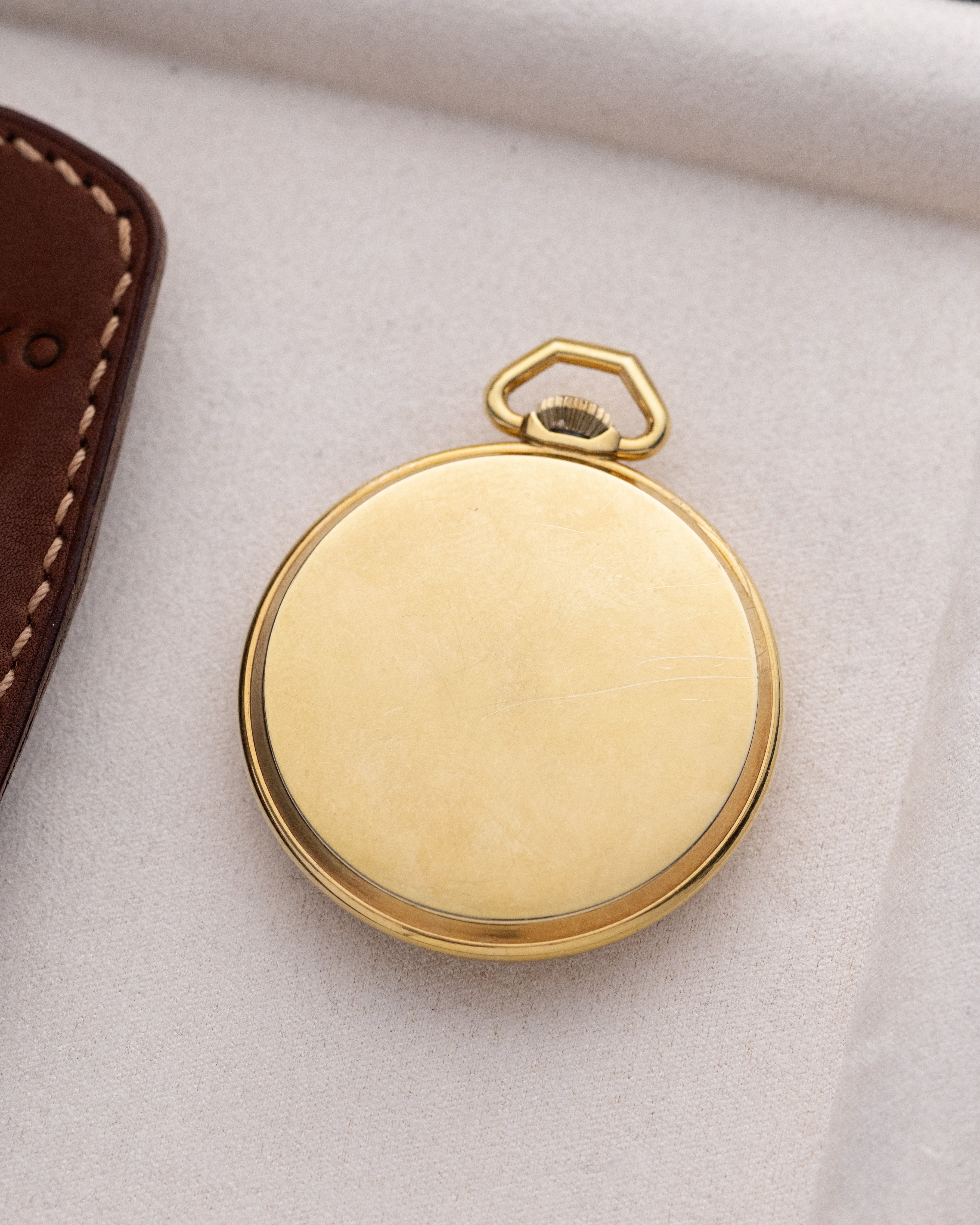 Movado Vintage Pocket Watch, Breguet numeral, Central Second Hand, 14K Gold - filled case from 1930's - DuMarko