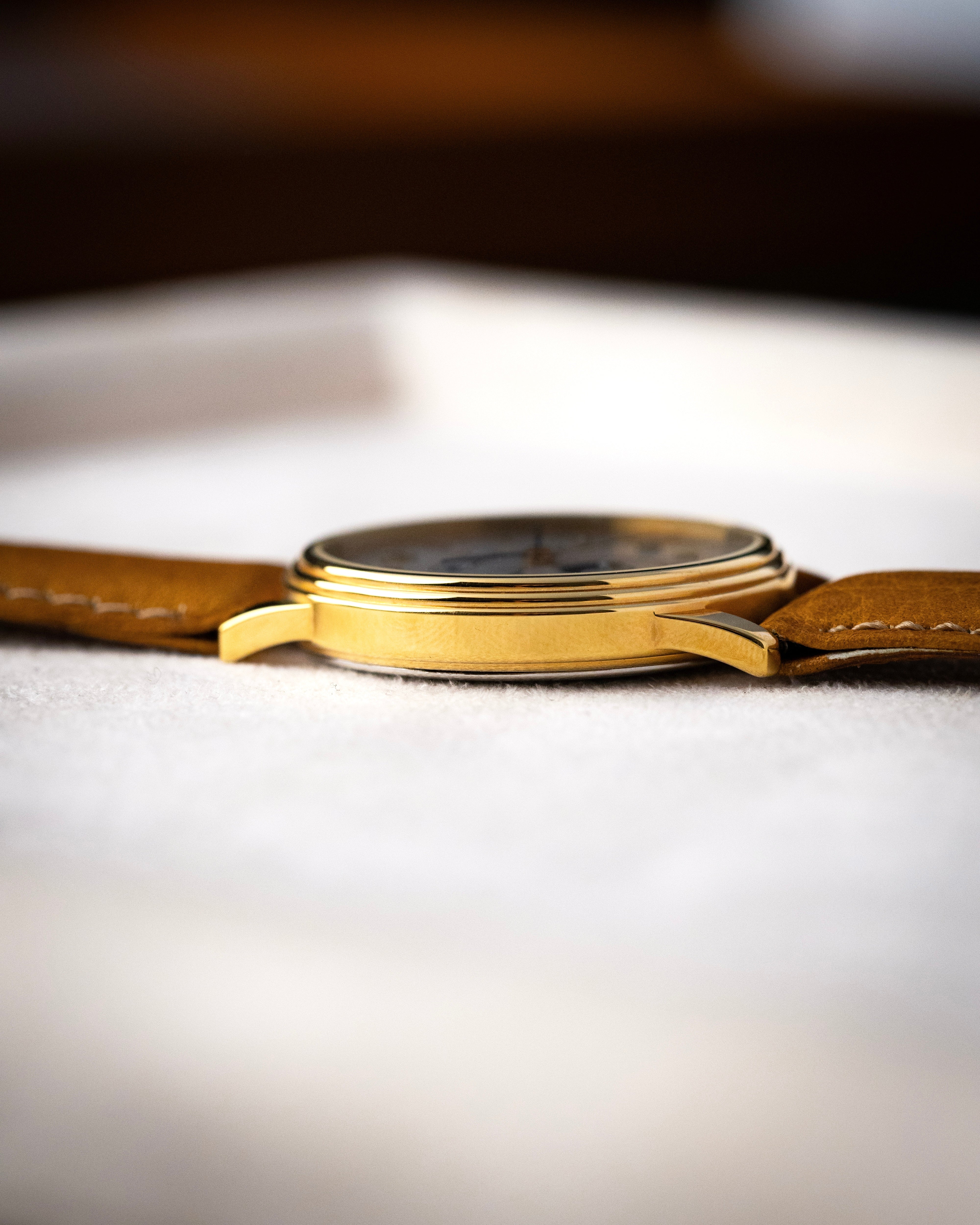 *NOS* Vintage Longines Charleston Triple Date Moonphase Ref. 5219, Quartz Cal. L224.2, Gold Plated, NOS 1990s - DuMarko