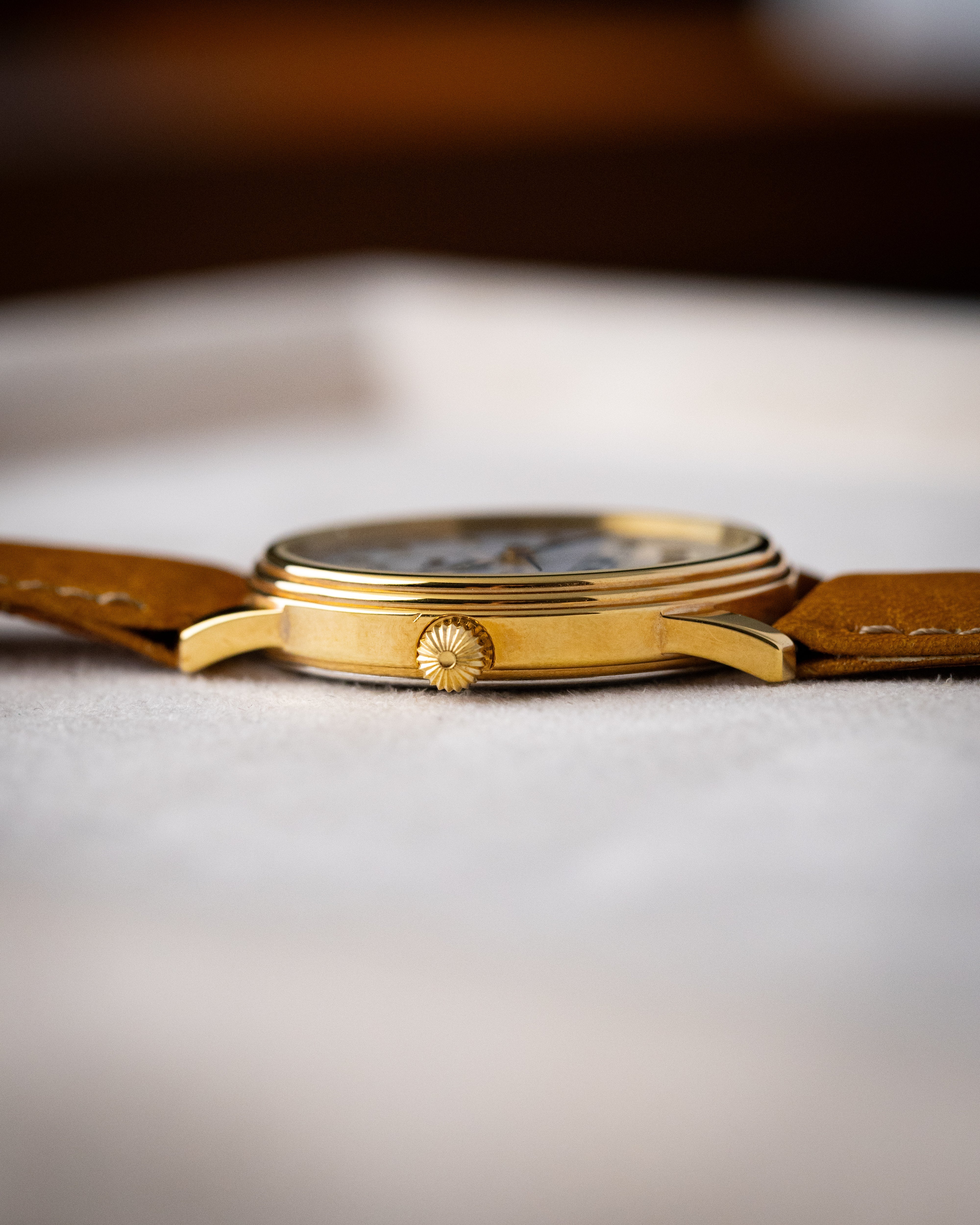 *NOS* Vintage Longines Charleston Triple Date Moonphase Ref. 5219, Quartz Cal. L224.2, Gold Plated, NOS 1990s - DuMarko