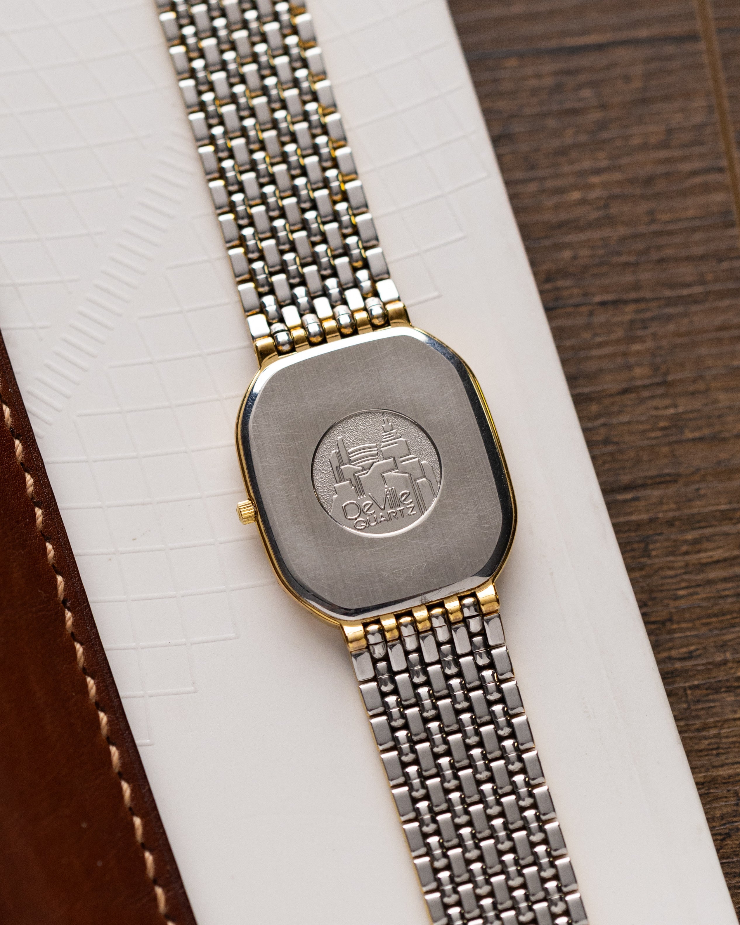 Omega De Ville Tank, Elegant dress watch, Stripped Dial, Cal. 1377 from 1982 - DuMarko