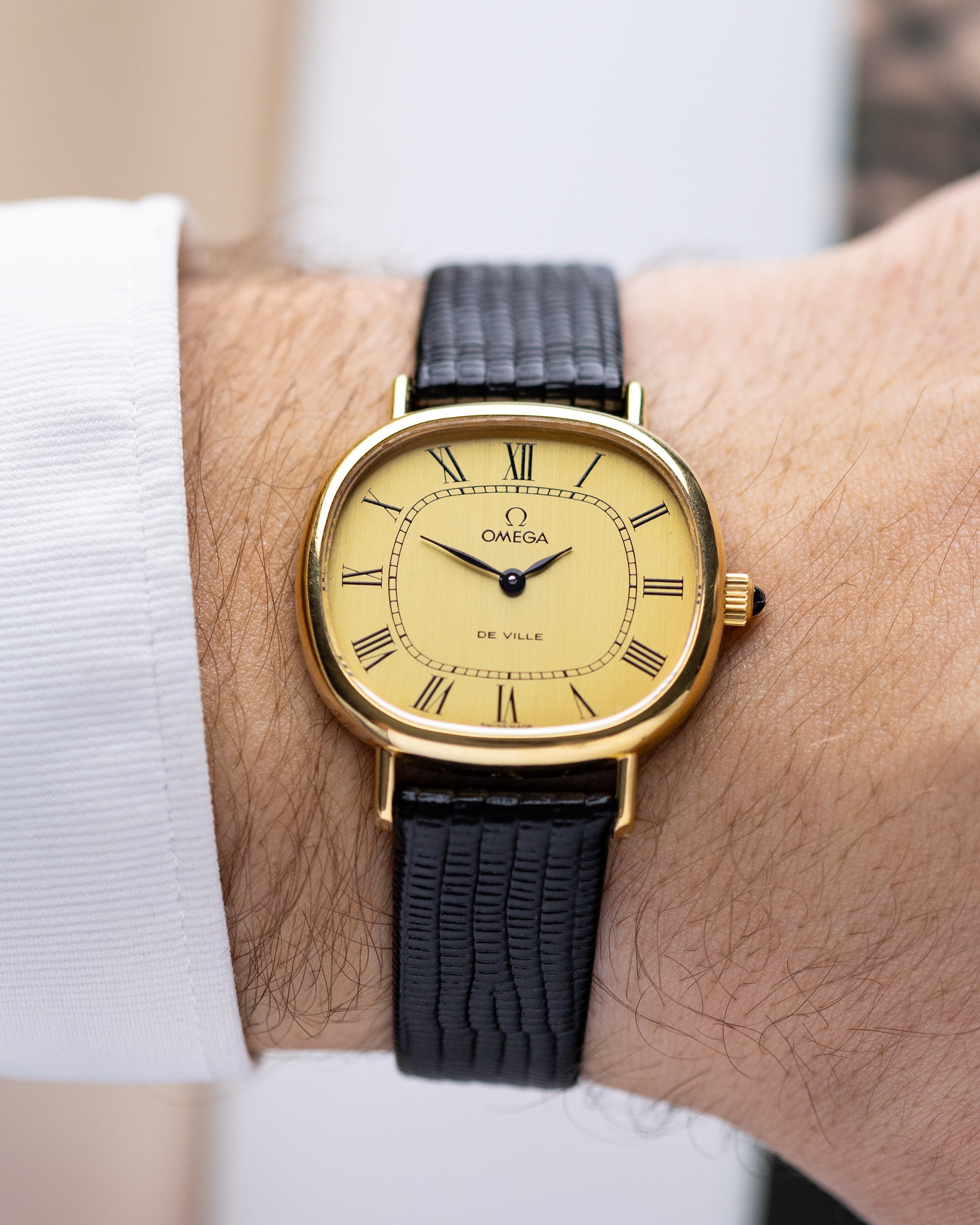 Omega De Ville, Vintage Swiss Dress Luxury Watch, Cushion/Pillow case, Ref 111.0133 from 1977 - DuMarko