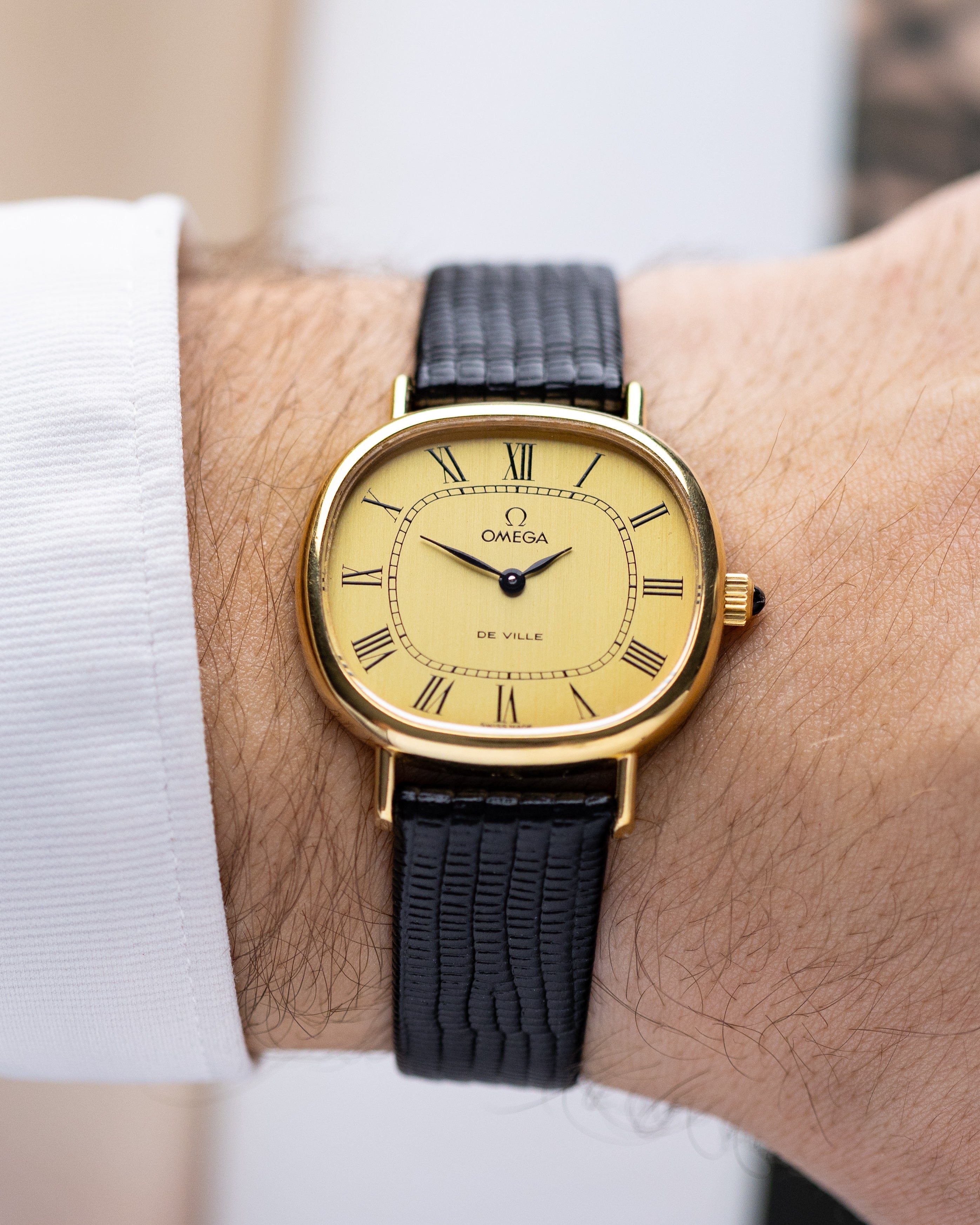 Omega De Ville, Vintage Swiss Dress Luxury Watch, Cushion/Pillow case, Ref 111.0133 from 1977 - DuMarko