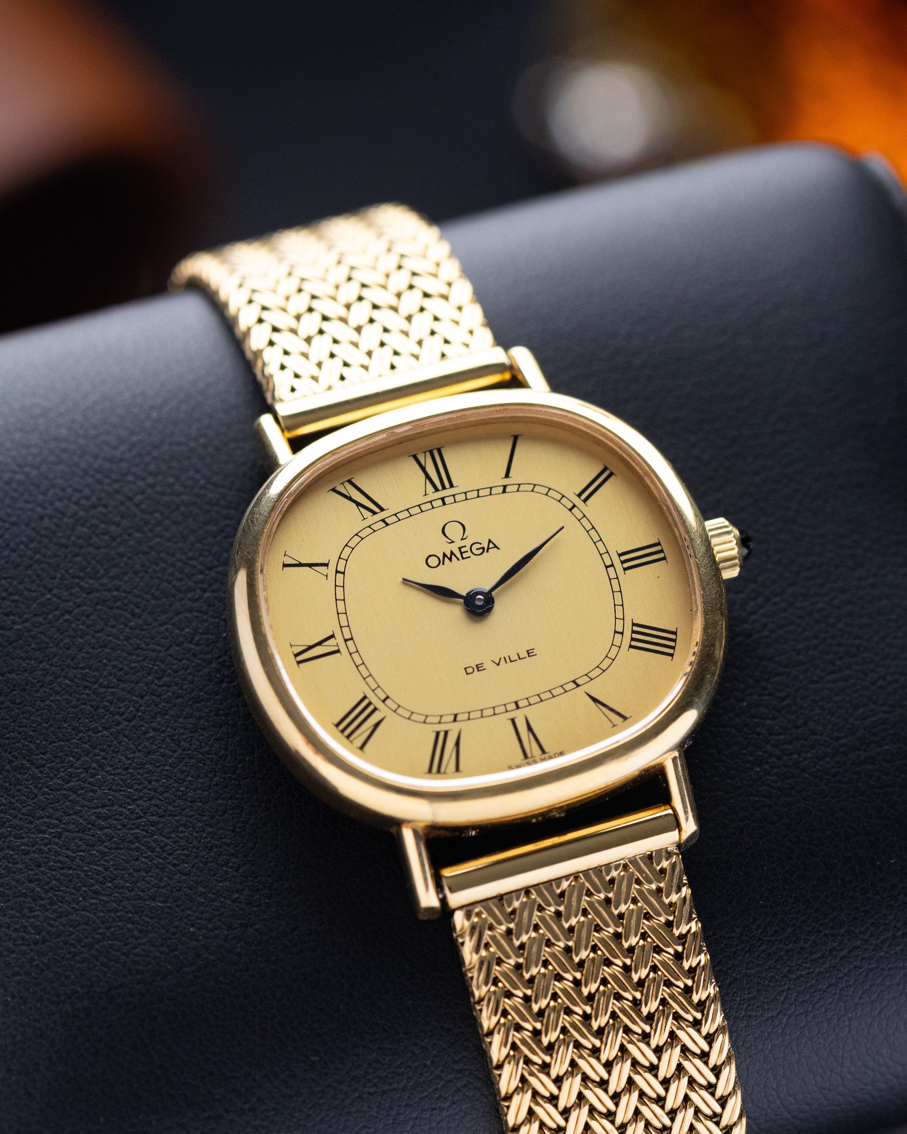 Omega De Ville, Vintage Swiss Dress Watch, Cushion/Pillow case, Ref 111.0133 from 1977 - DuMarko