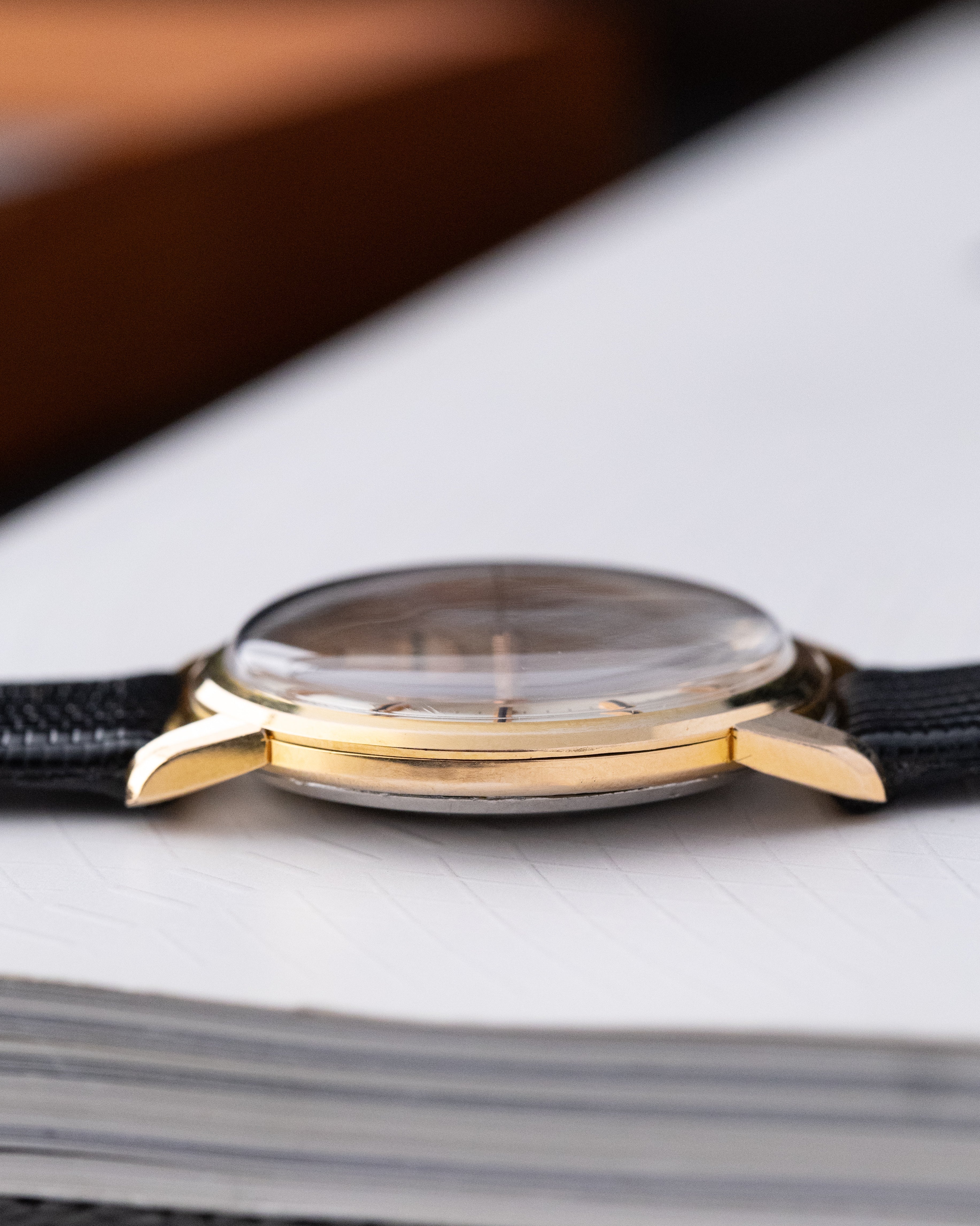 Omega Genève, Two - tone Dial, Luxury Gold - plated watch, Ref. 14702SC61, Swiss Made from 1961 - DuMarko