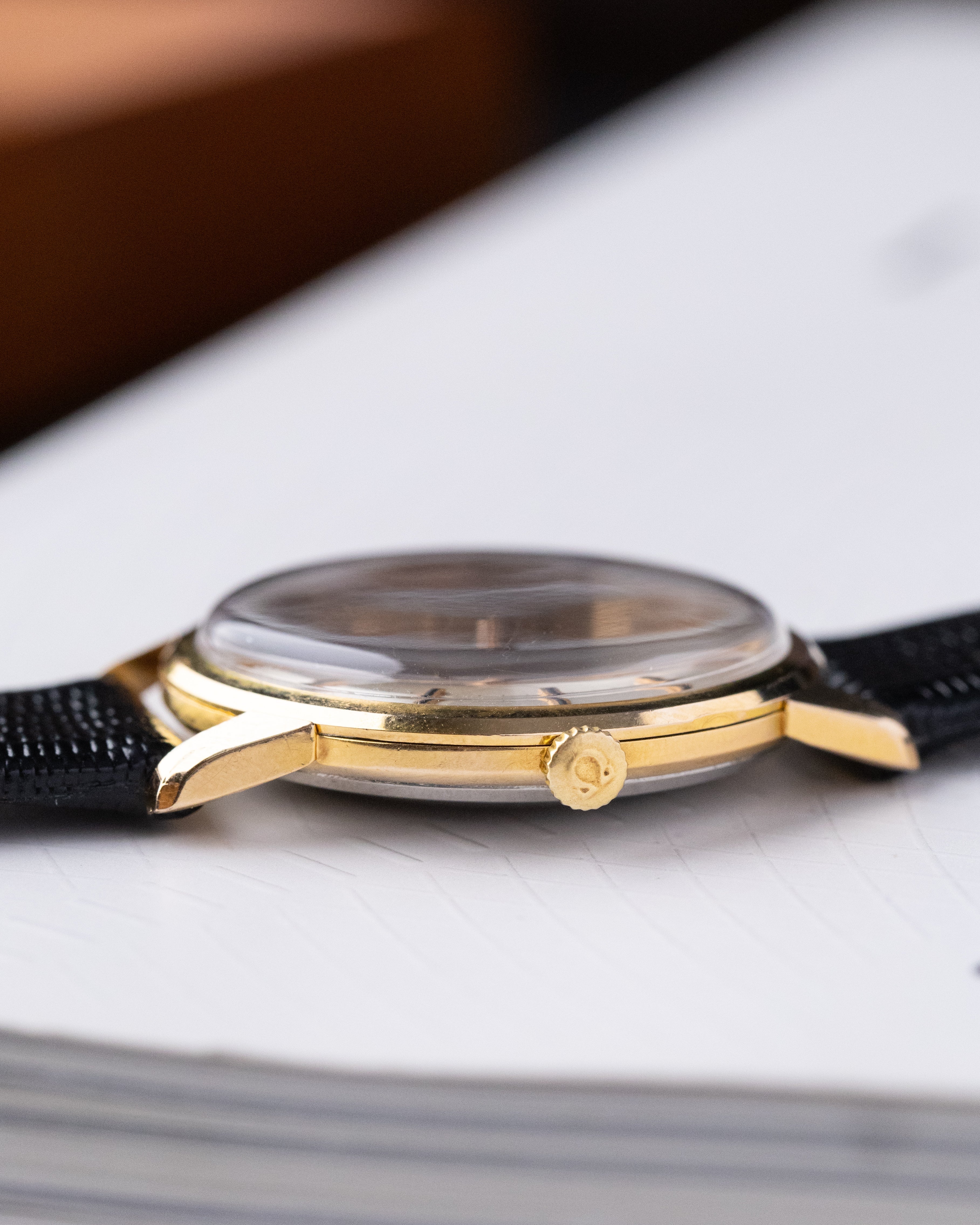 Omega Genève, Two - tone Dial, Luxury Gold - plated watch, Ref. 14702SC61, Swiss Made from 1961 - DuMarko