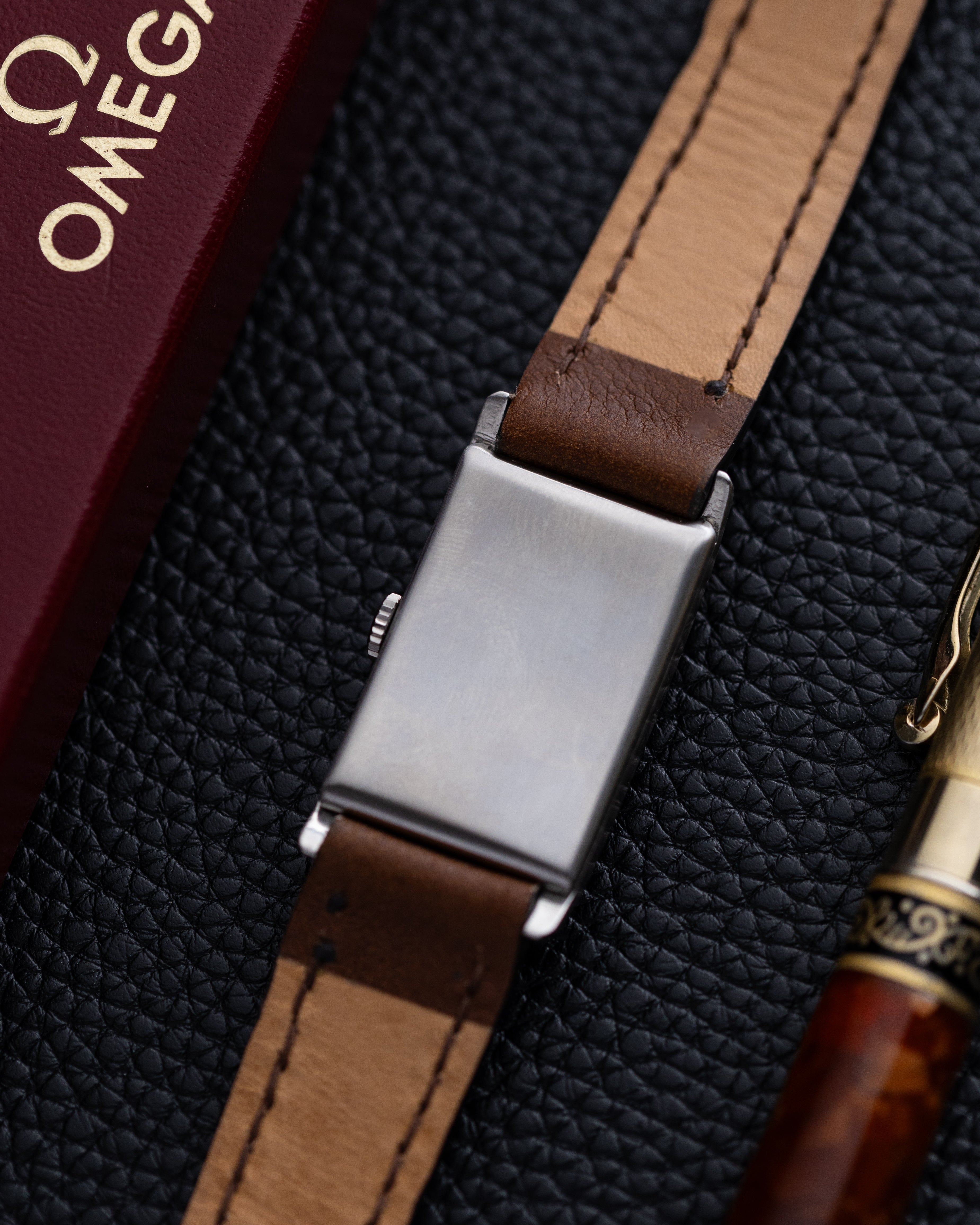 Omega Rectangular Tank, Vintage Art Deco Watch from 1930s, Cal. T17, Swiss Watch - DuMarko