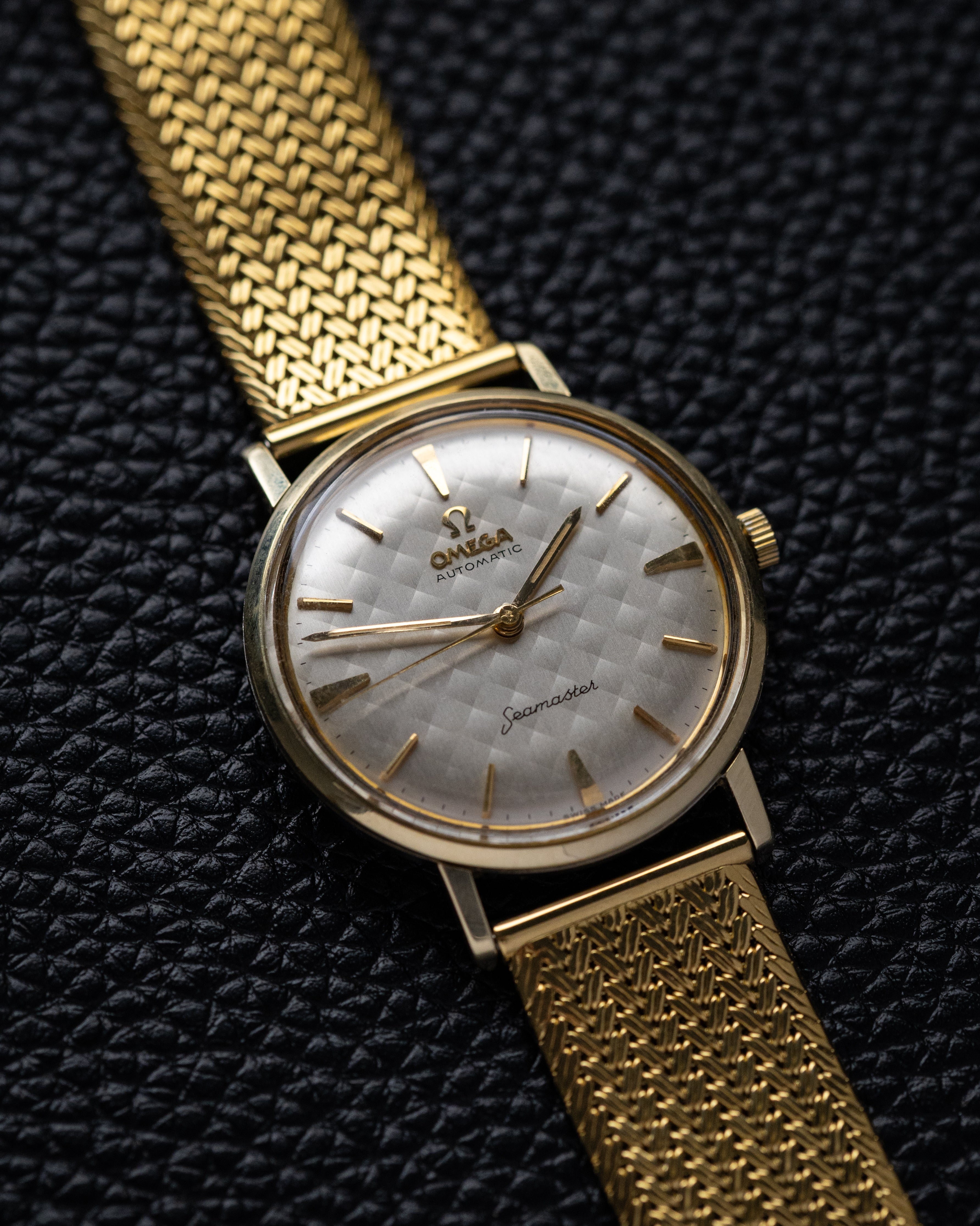 Omega Seamaster Automatic, “Mattress” Diamond Dial, Cal. 552, Gold Capped, From 1962 (US Market) - DuMarko