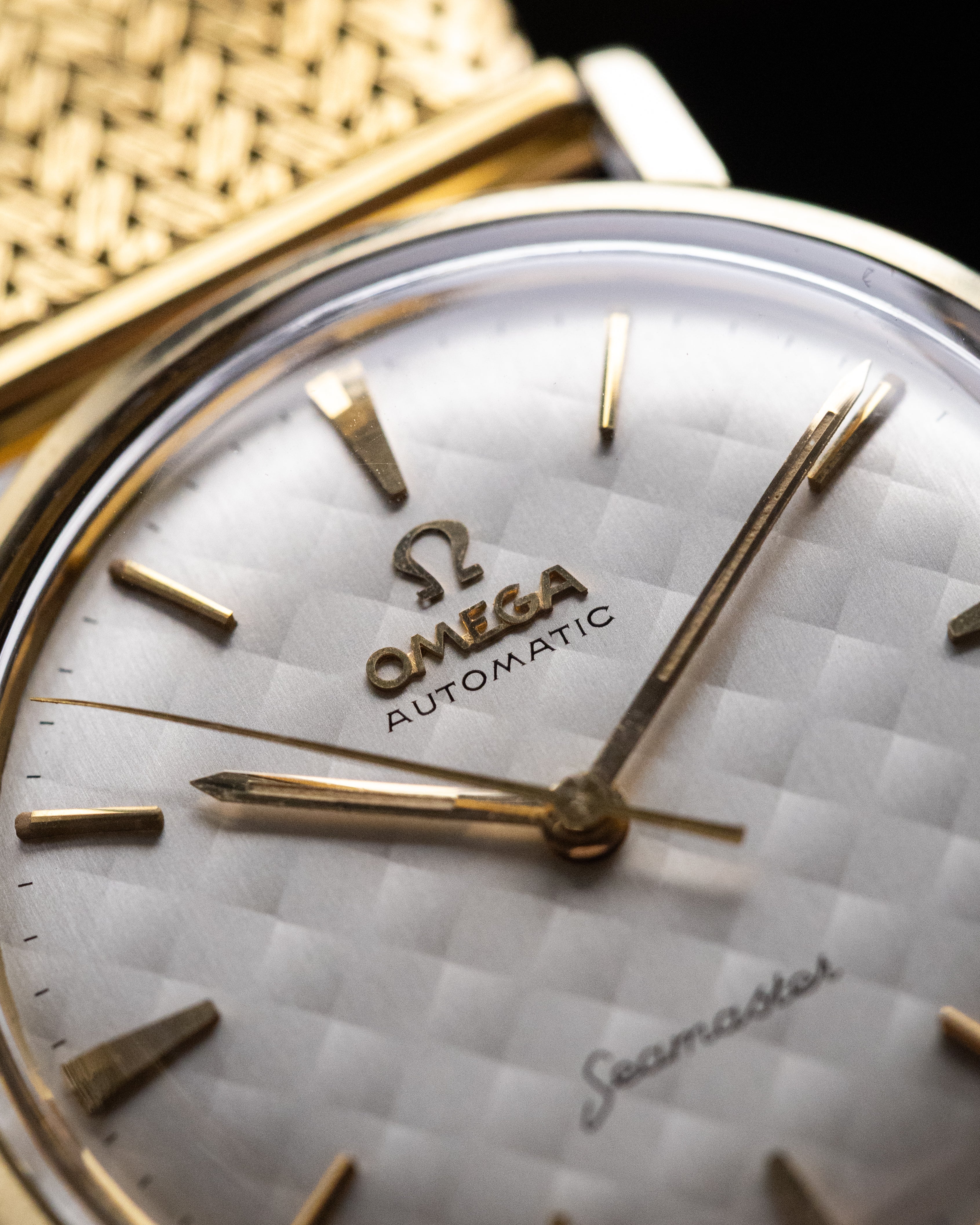 Omega Seamaster Automatic, “Mattress” Diamond Dial, Cal. 552, Gold Capped, From 1962 (US Market) - DuMarko