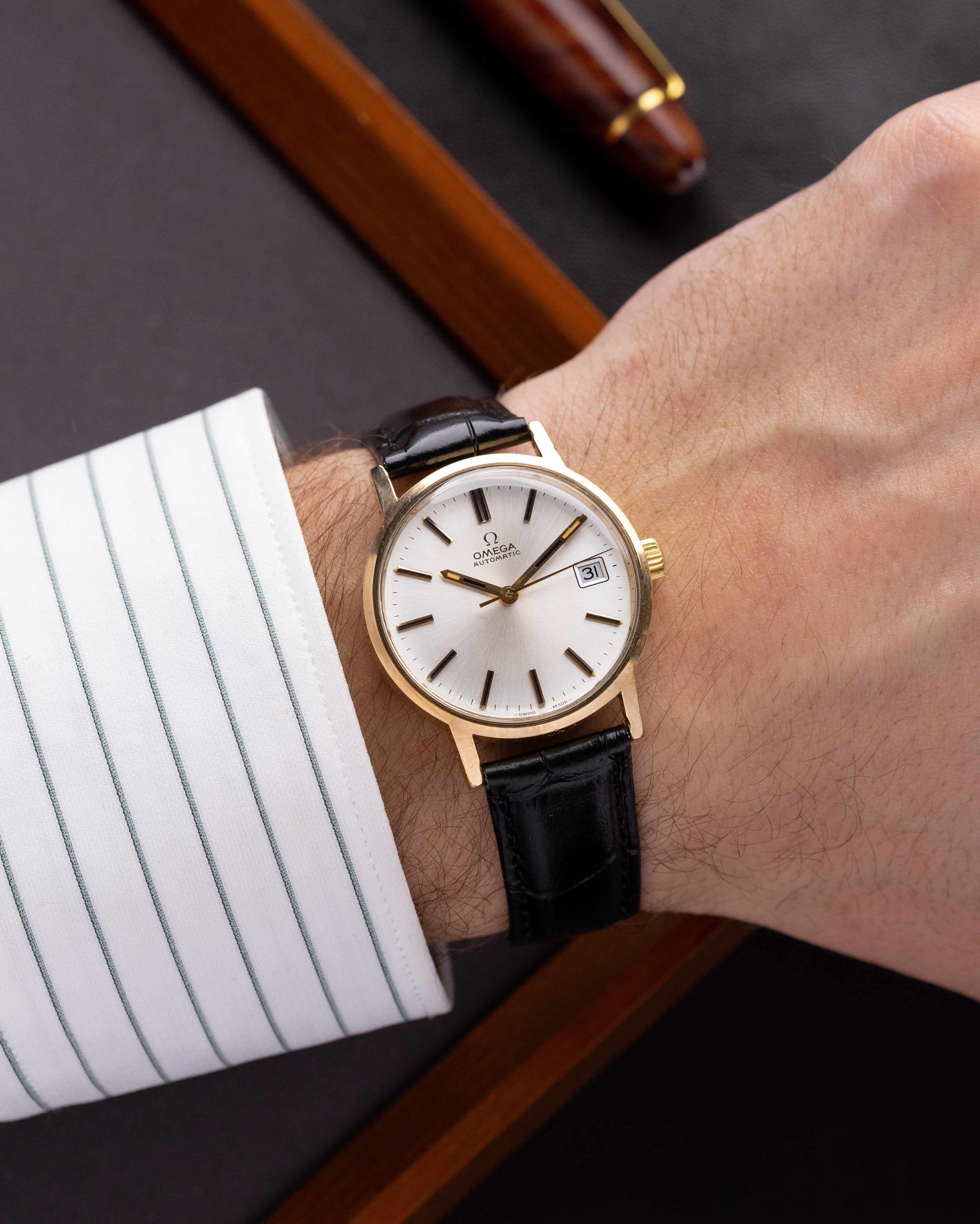 Omega Vintage Swiss Watch, Automatic, Date window, Swiss Made from 1970 - DuMarko