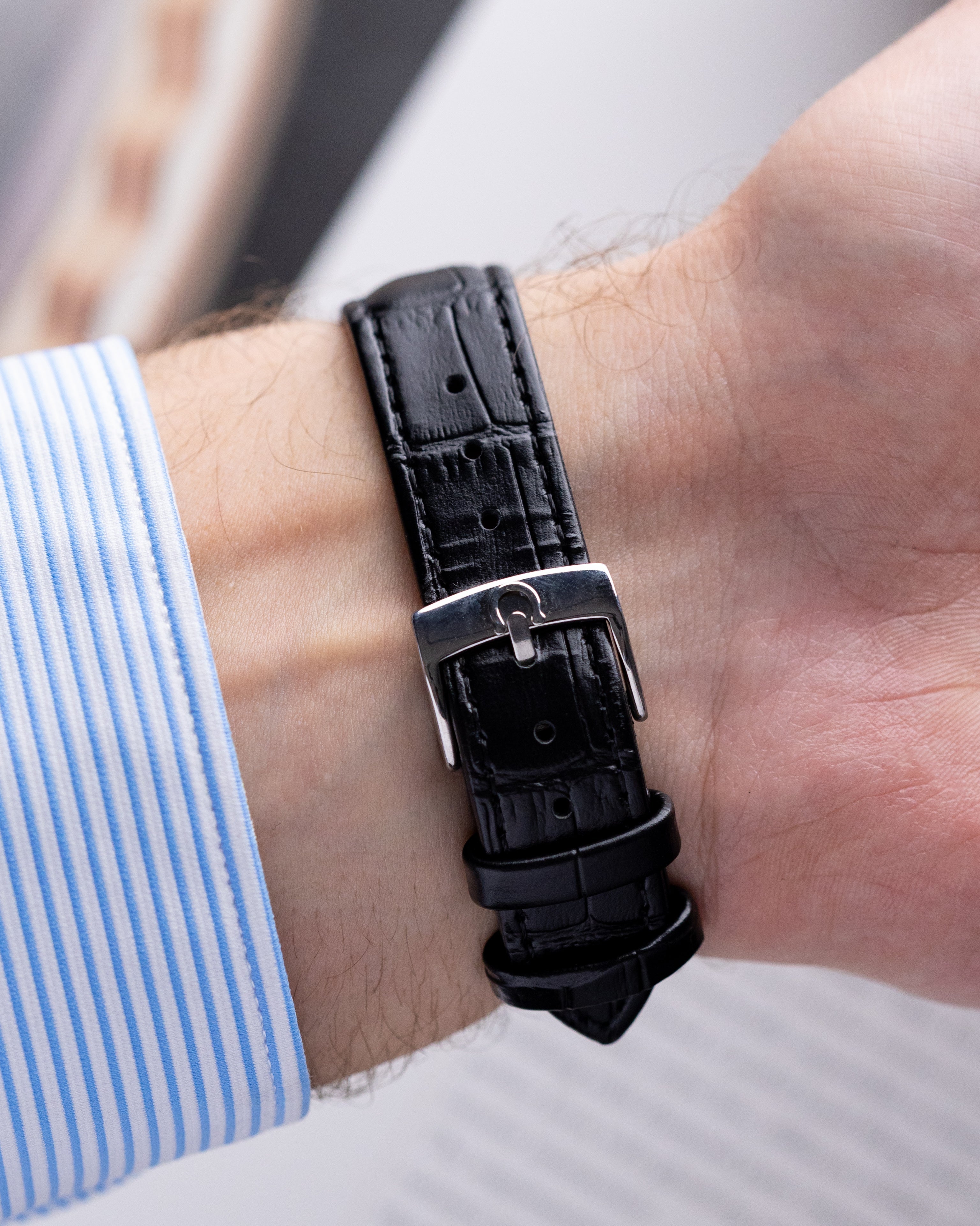 Omega Vintage Swiss Watch, Rare Square Tank, Ref. 3797, Cream Dial, Cal. R17.8 from 1940's - DuMarko