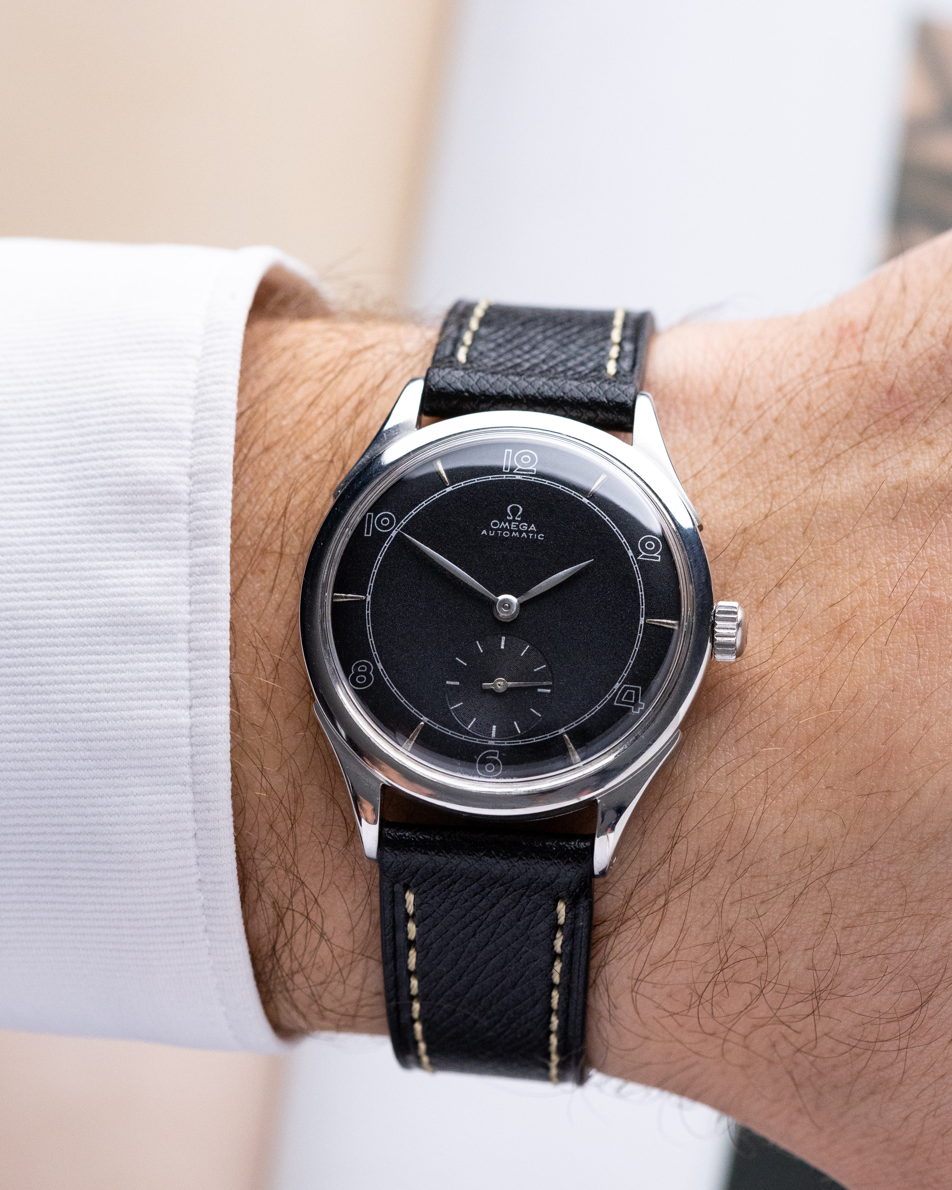 Omega Vintage Swiss Watch, Ref. 2374/5, Bumper Automatic Cal. 30.10 from 1944 - DuMarko