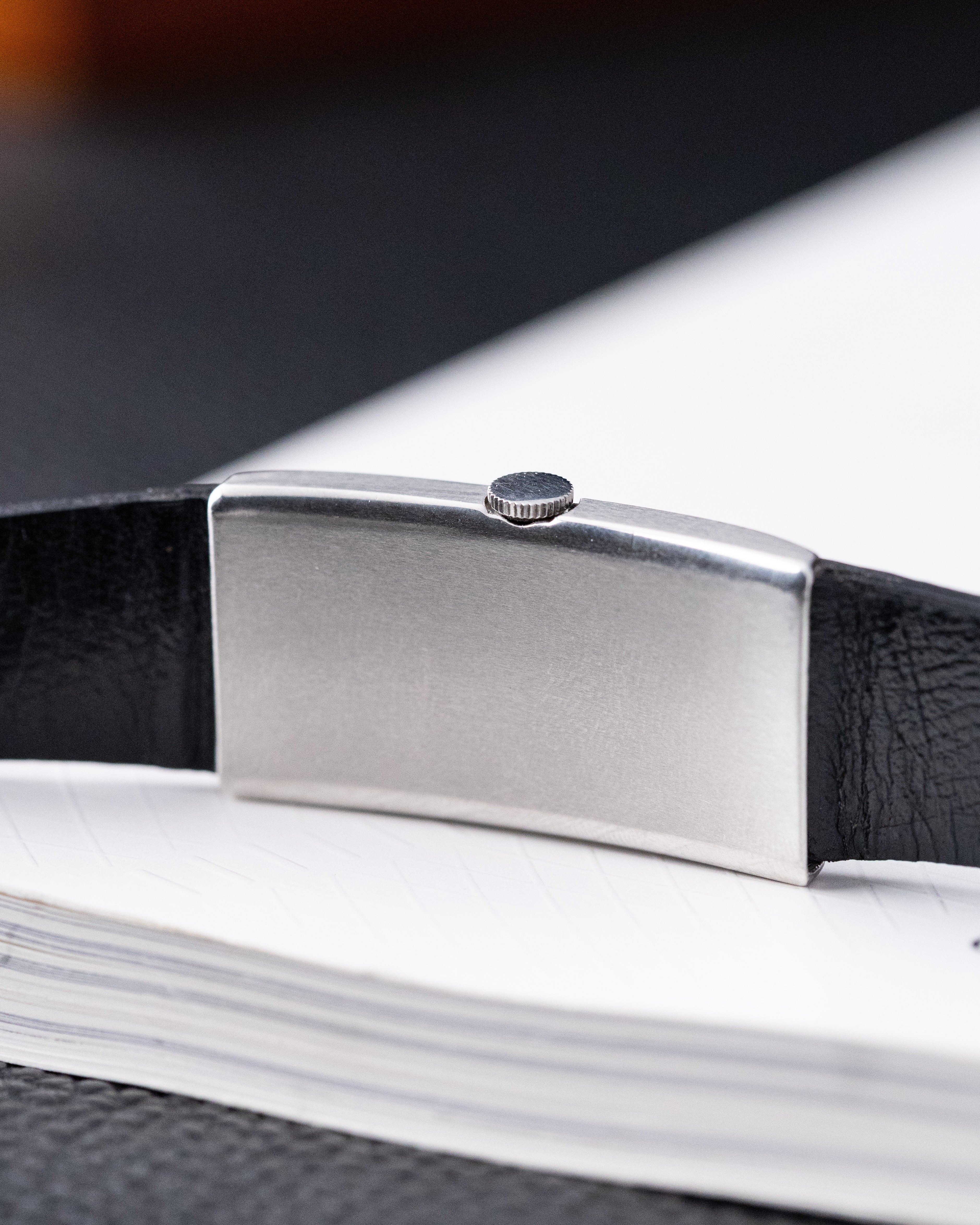 Omega Vintage Tonneau Pupitre Curvex Case, Cal. T17, Art Deco Style from 1930 - DuMarko