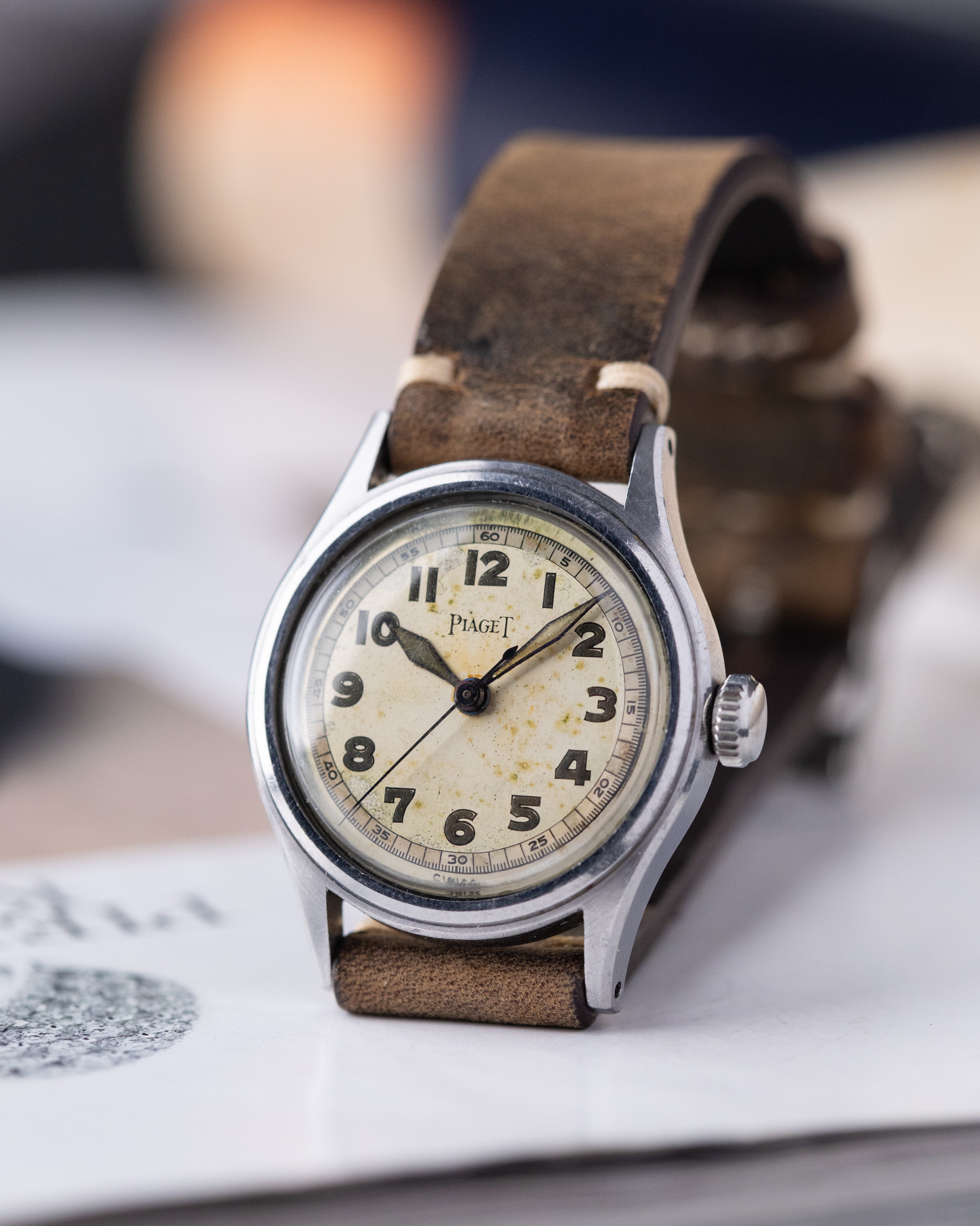 Piaget Ultra Rare Clamshell Case, Cal.1080, Schmitz case from 1950's - DuMarko