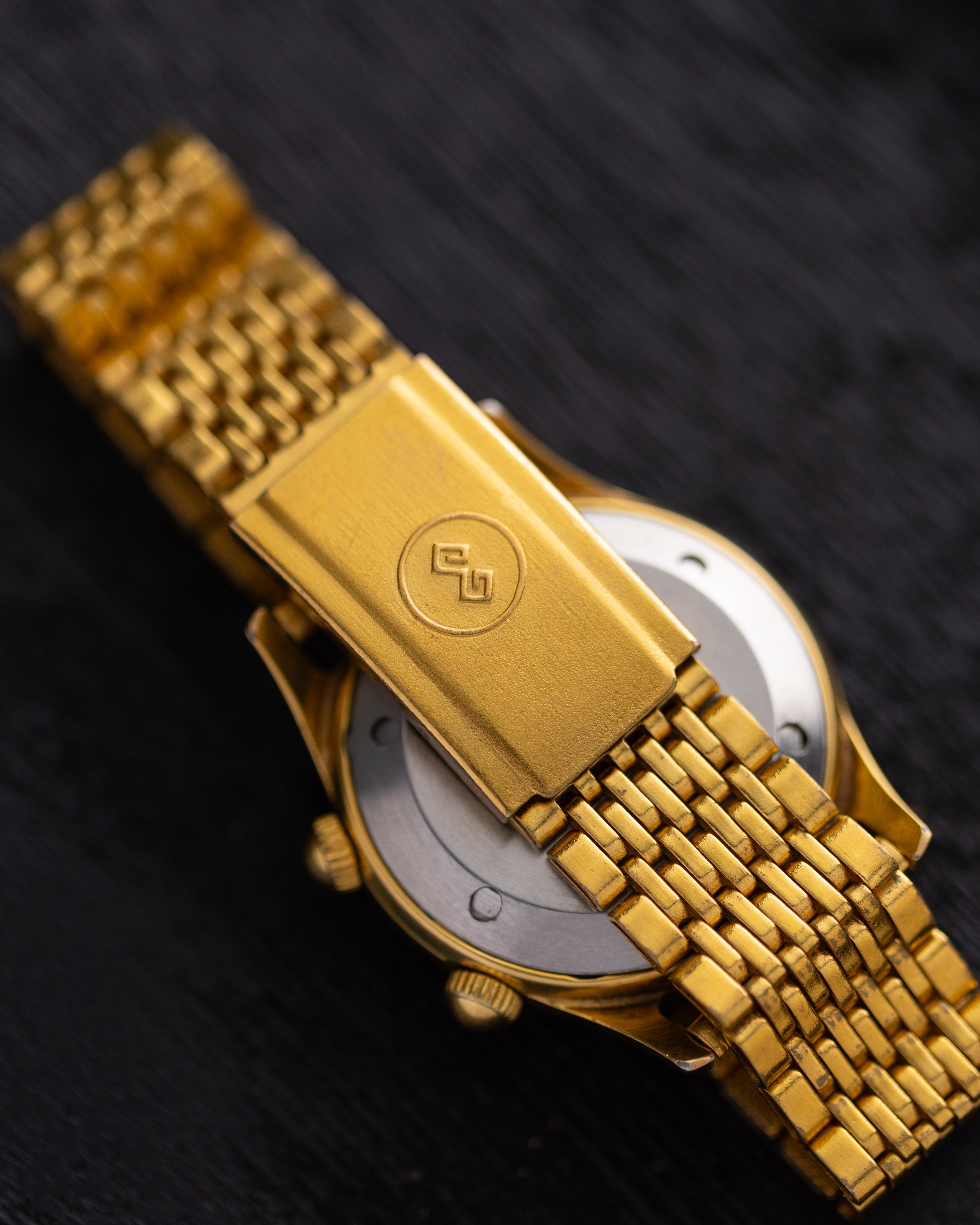 Poljot Signal (Alarm) Vintage Soviet Watch, Original gold plated bracelet - DuMarko