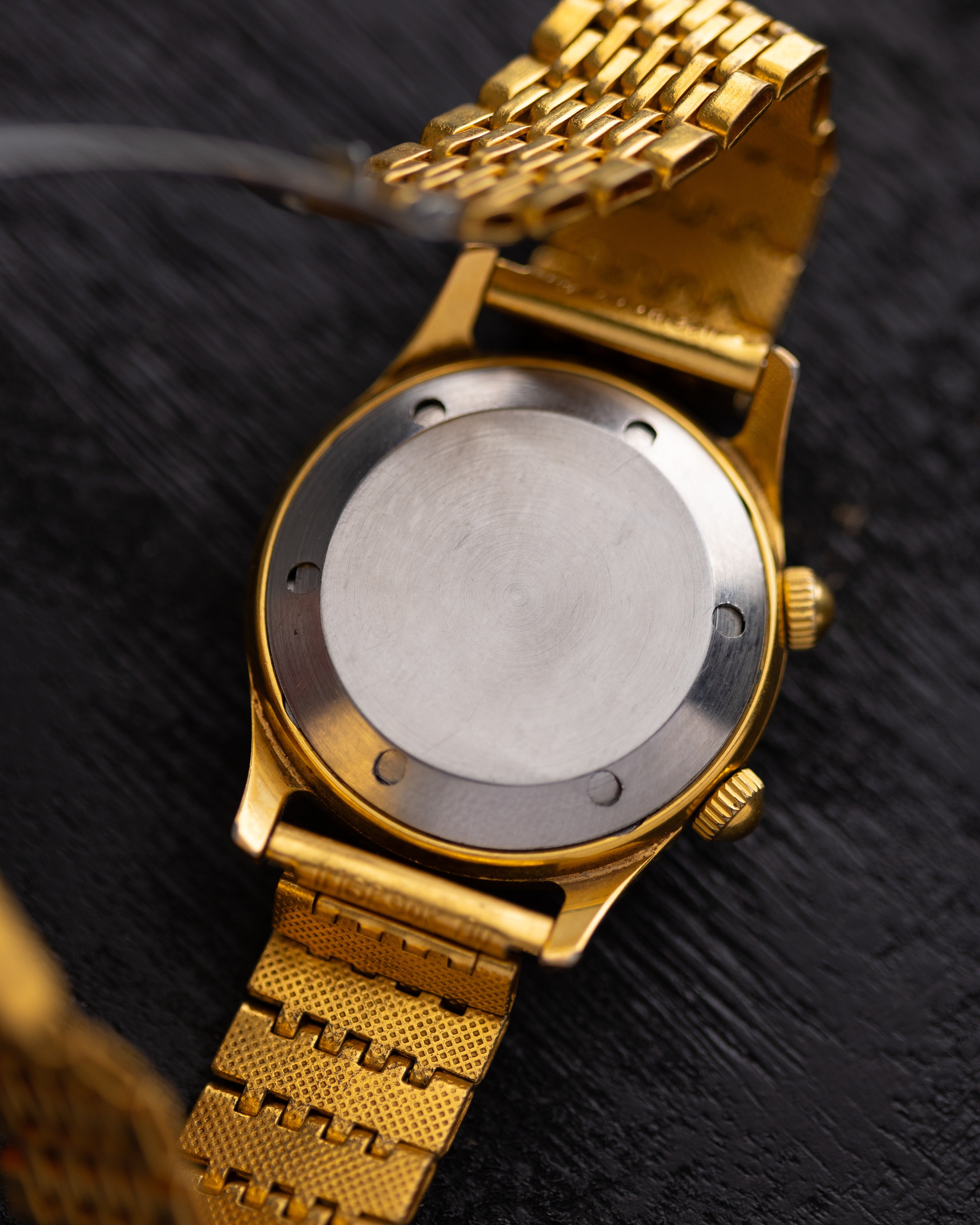 Poljot Signal (Alarm) Vintage Soviet Watch, Original gold plated bracelet - DuMarko