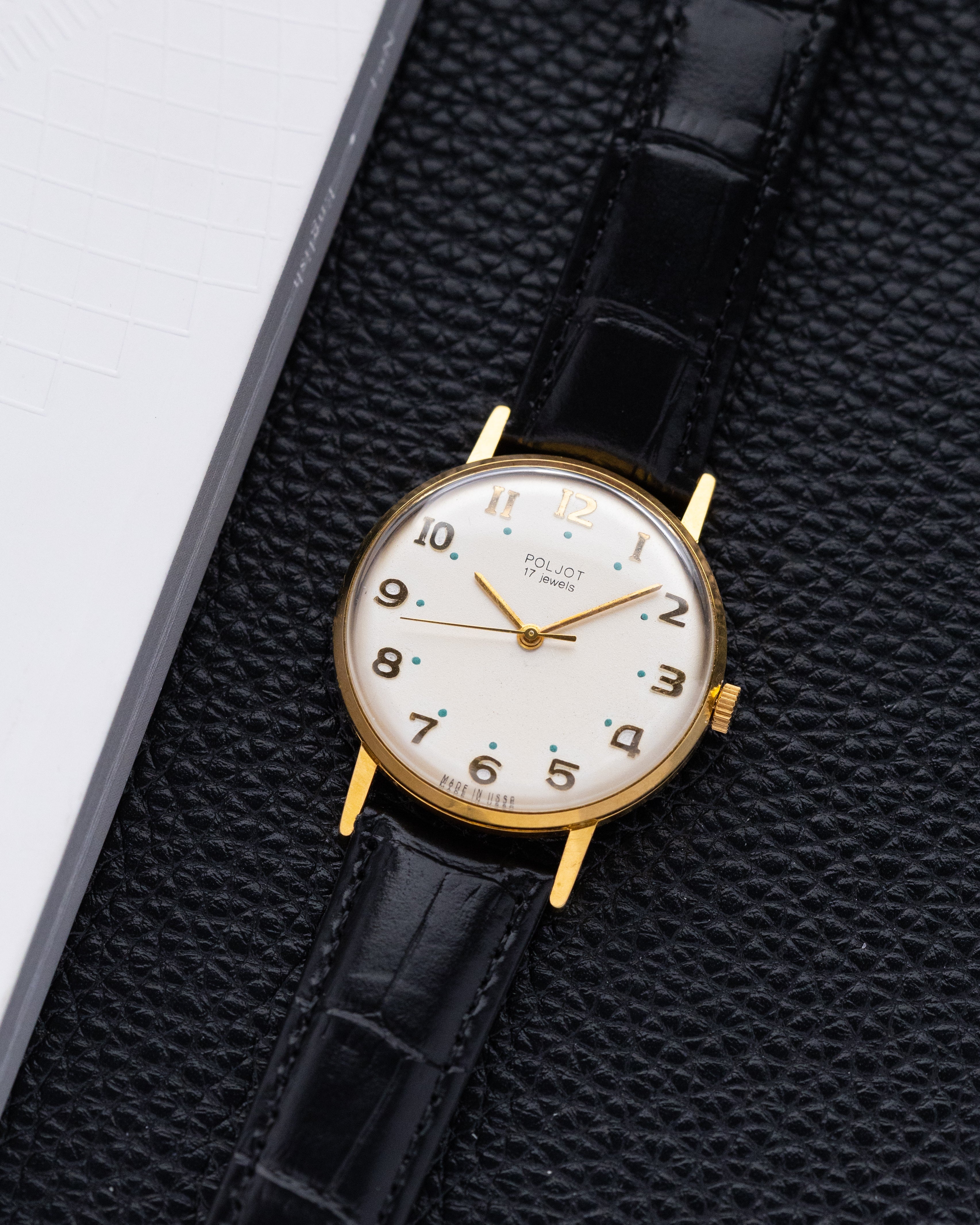 Poljot Vintage Soviet watch Cal. 2602, Gold - plated from 1960's - DuMarko