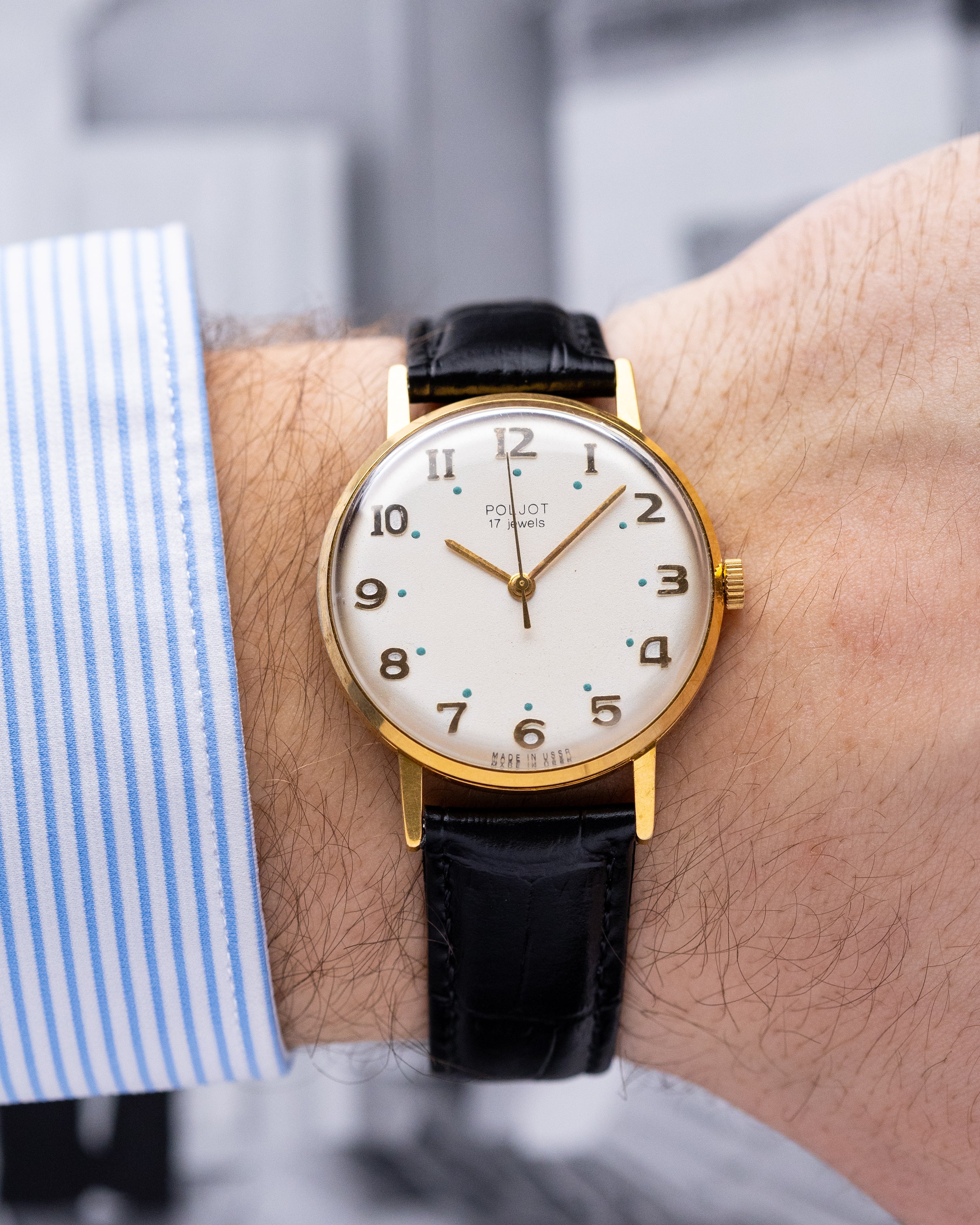 Poljot Vintage Soviet watch Cal. 2602, Gold - plated from 1960's - DuMarko