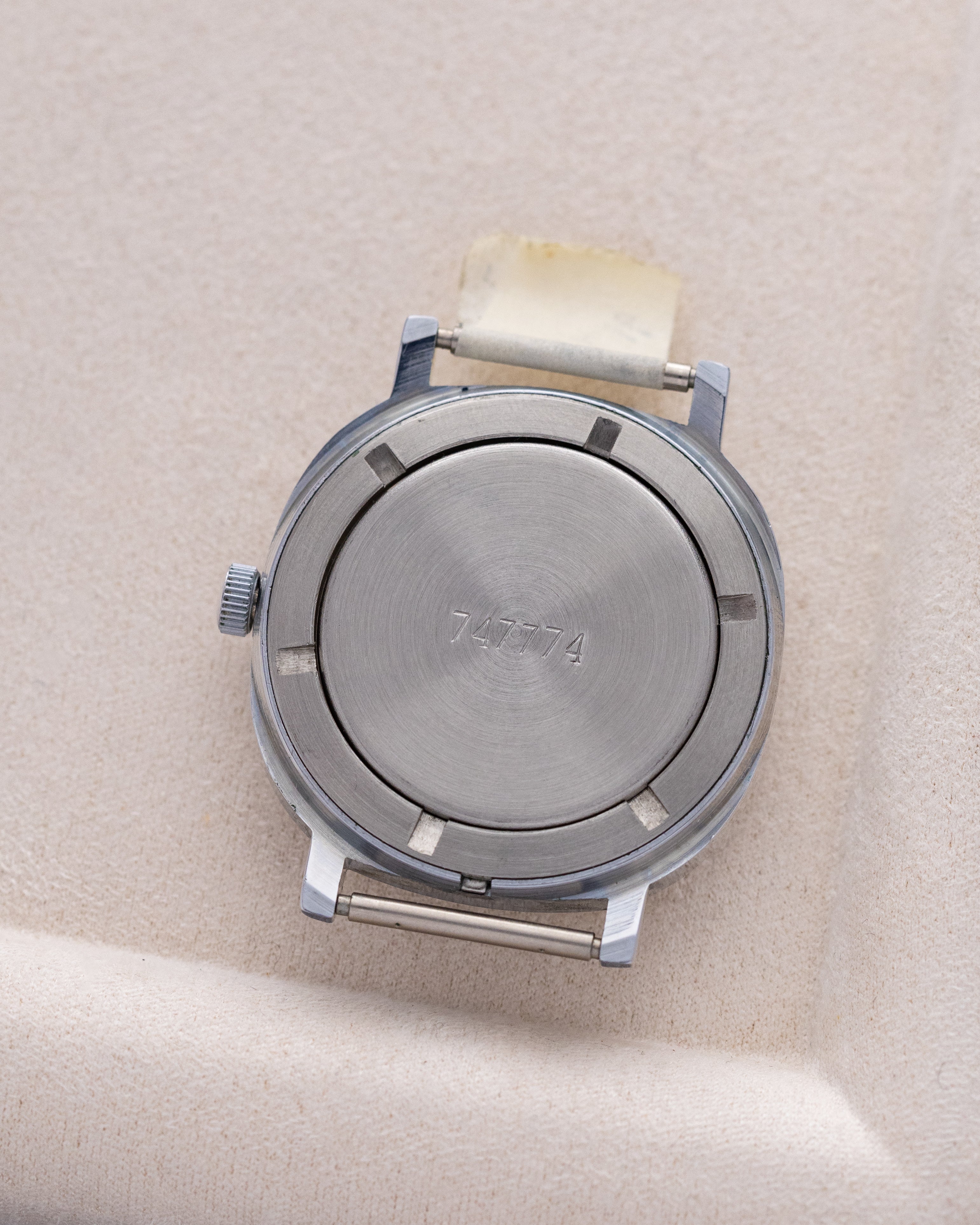 Poljot Vintage Soviet Watch, NOS, Linen Dial, Square Tank from 1980’s - DuMarko