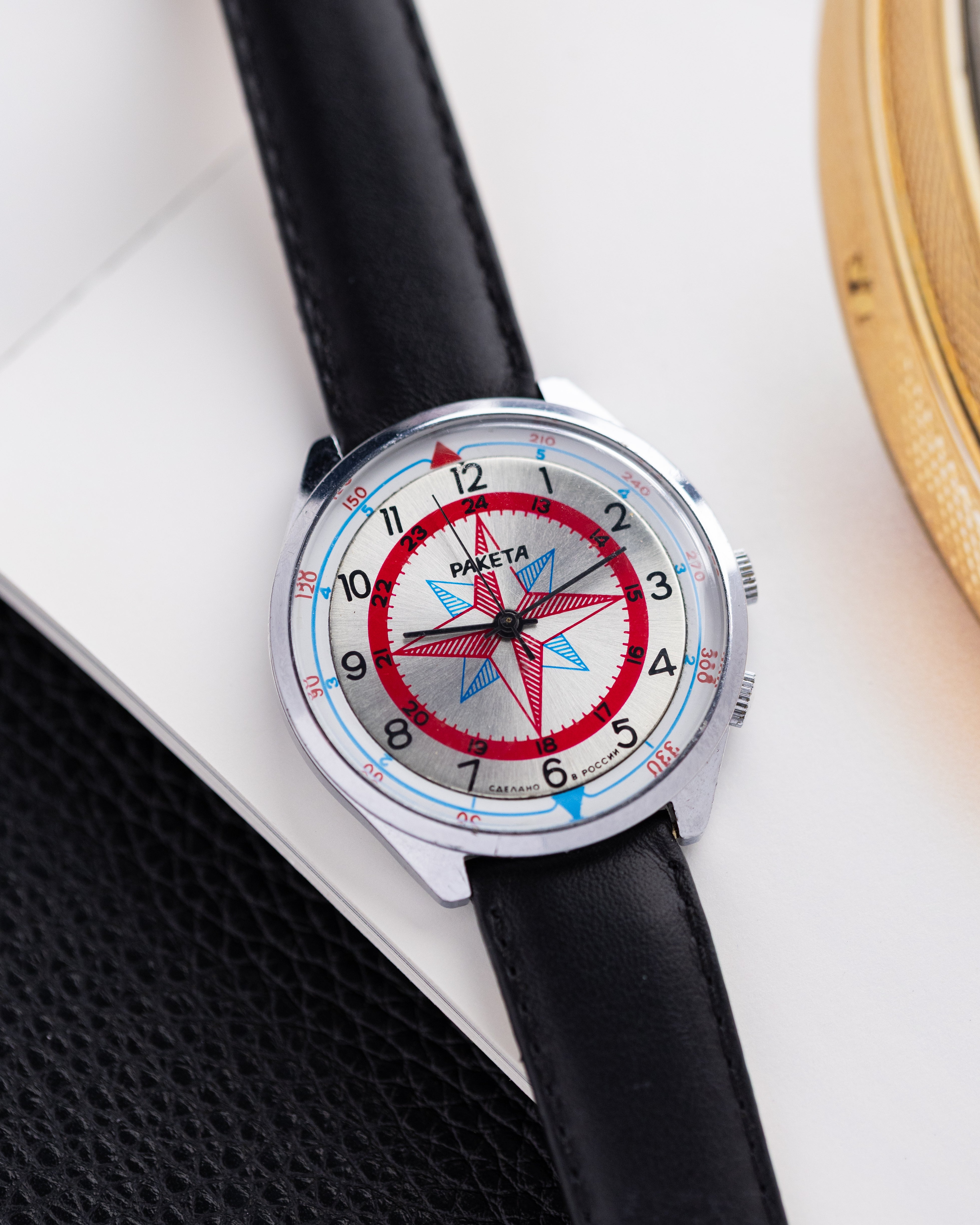 Raketa Vintage Compass Rose of Wind, USSR Watch - DuMarko