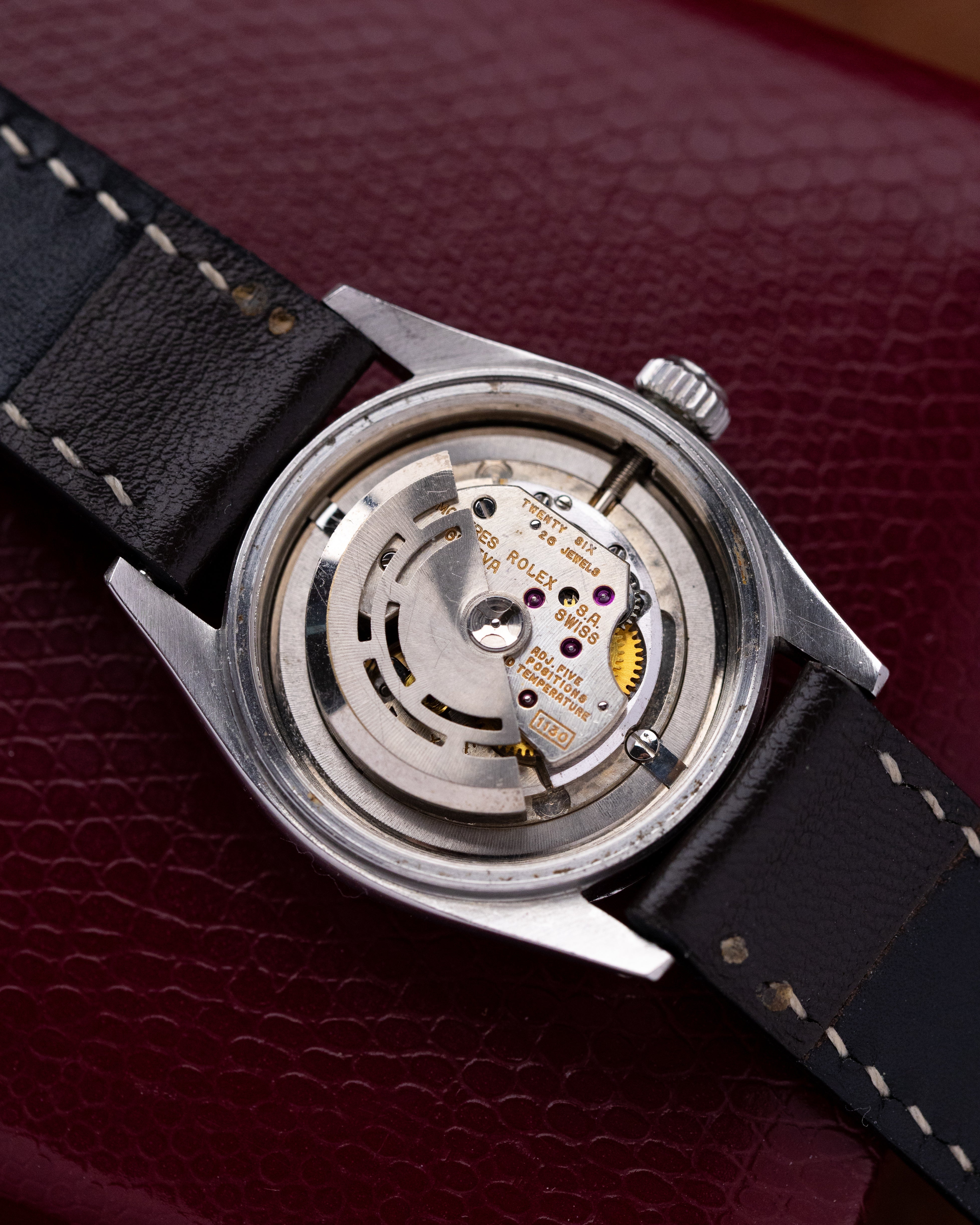 Rare Rolex Oyster Perpetual "Red Depth" 50m – 165ft, Super Precision, Ref. 6548 from 1955 - DuMarko