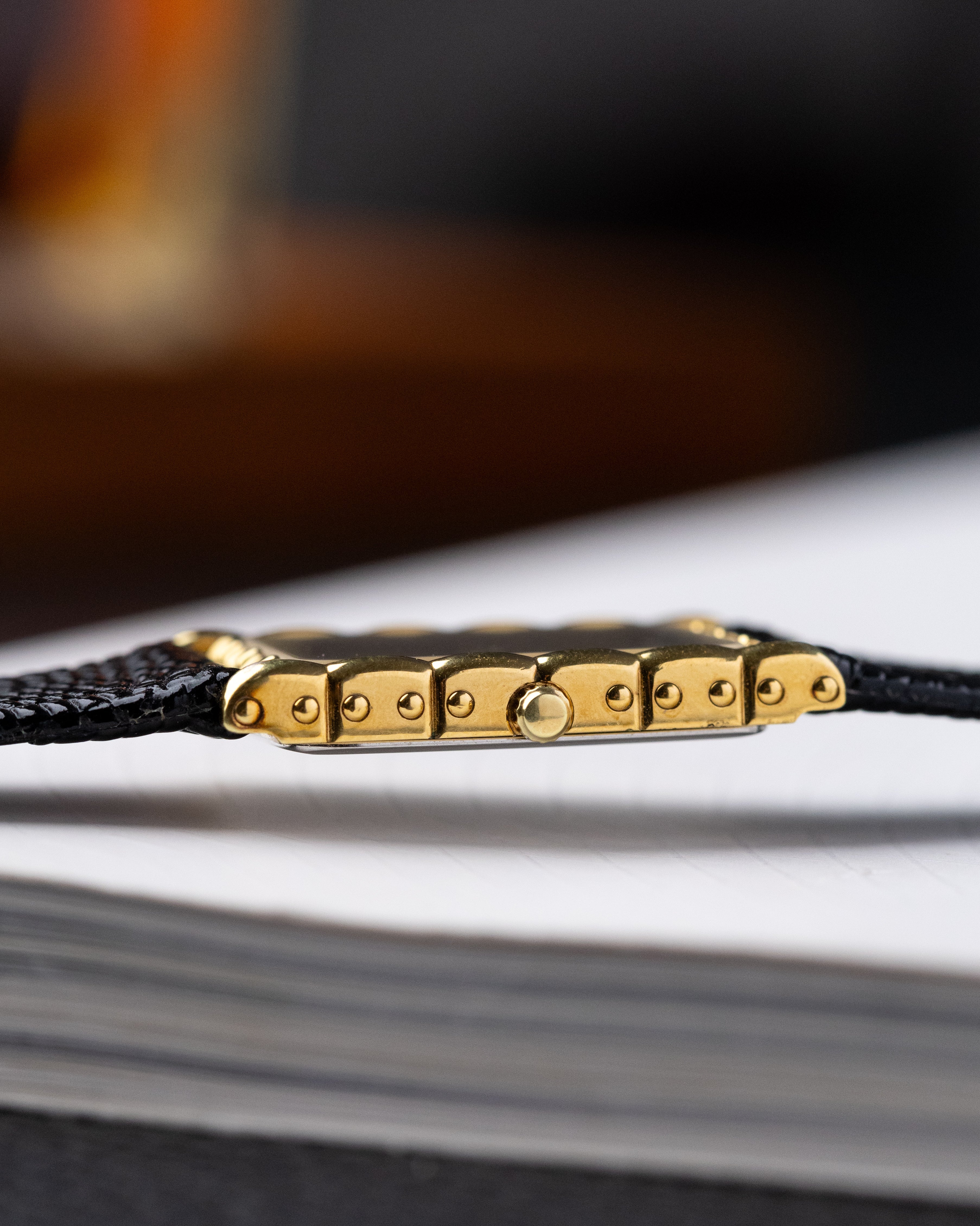 Rare Vintage Longines Art Deco Tank, Textured Case, Two - Tone Dial, Quartz Cal. L963.4, Box and papers - DuMarko