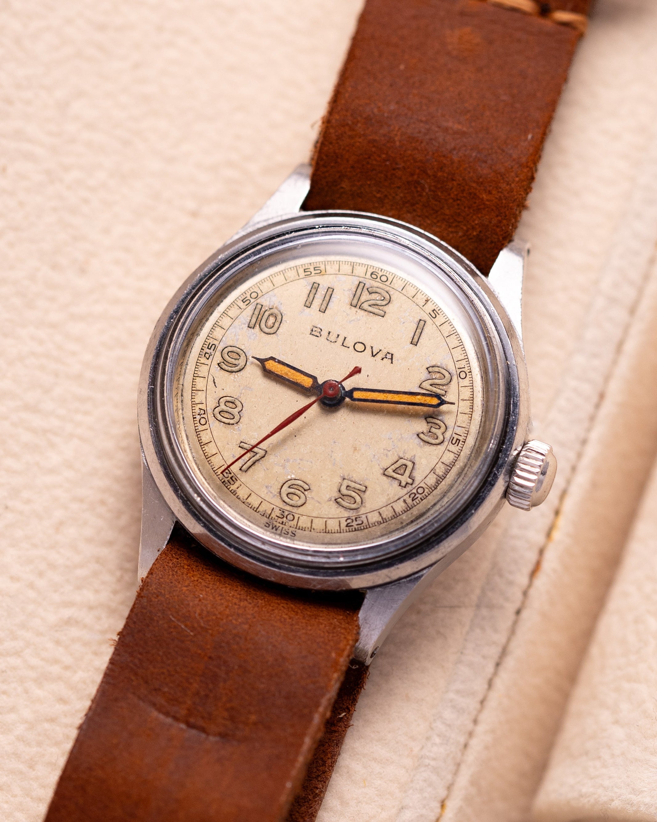 Rare WW2 Bulova Men's Watch - Vintage American Watch - VintageDuMarko