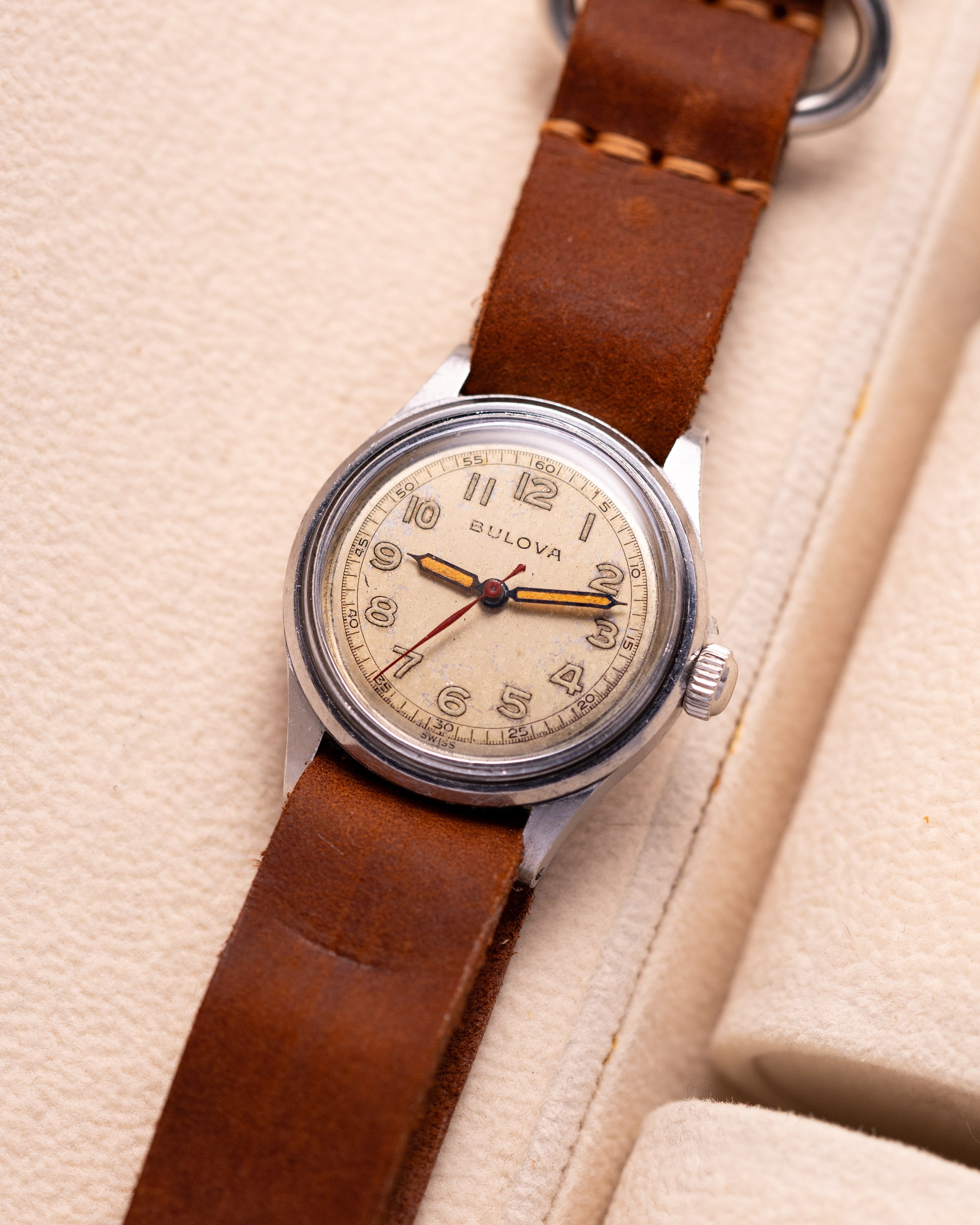 Rare WW2 Bulova Men's Watch - Vintage American Watch - VintageDuMarko