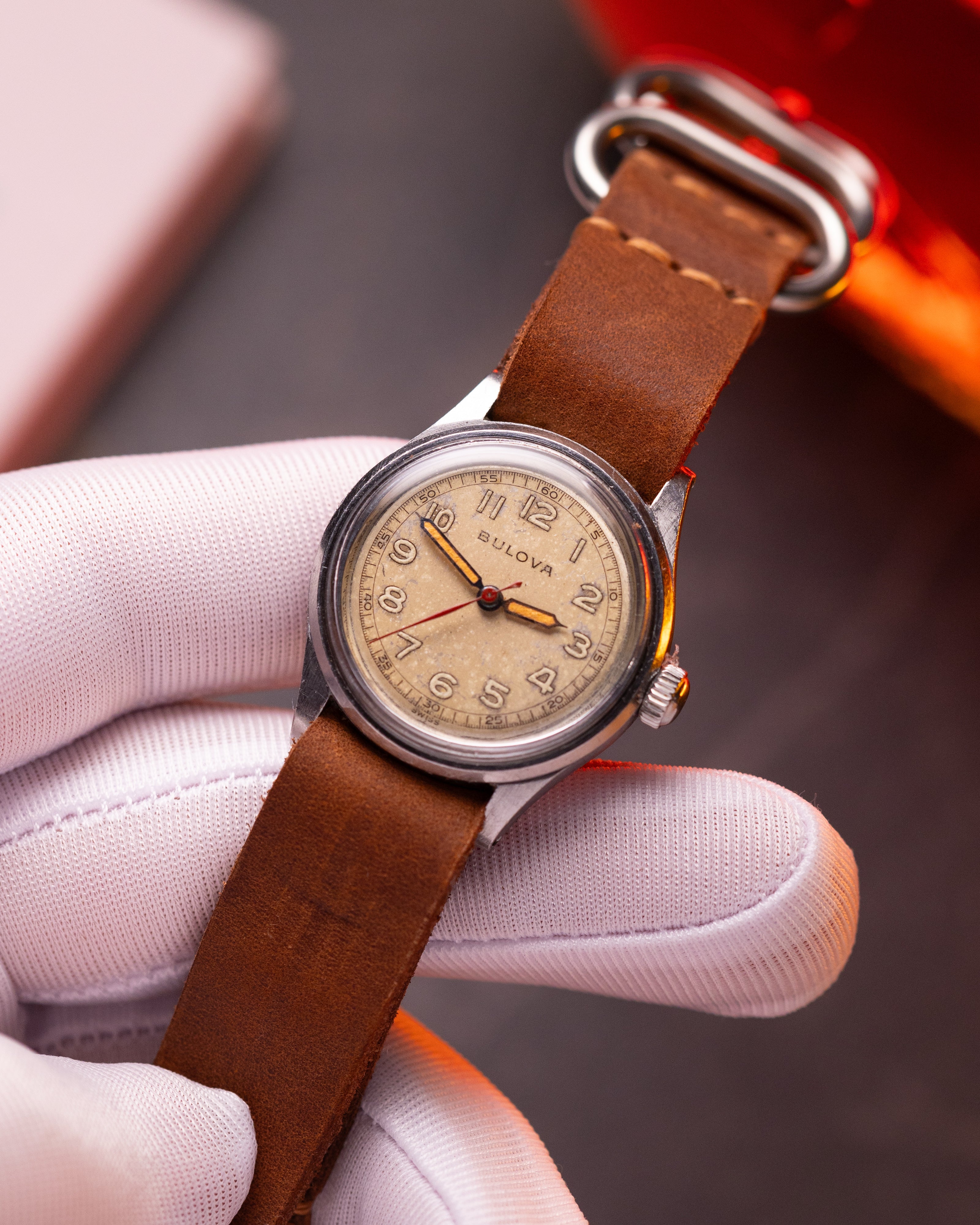 Rare WW2 Bulova Men's Watch - Vintage American Watch - VintageDuMarko