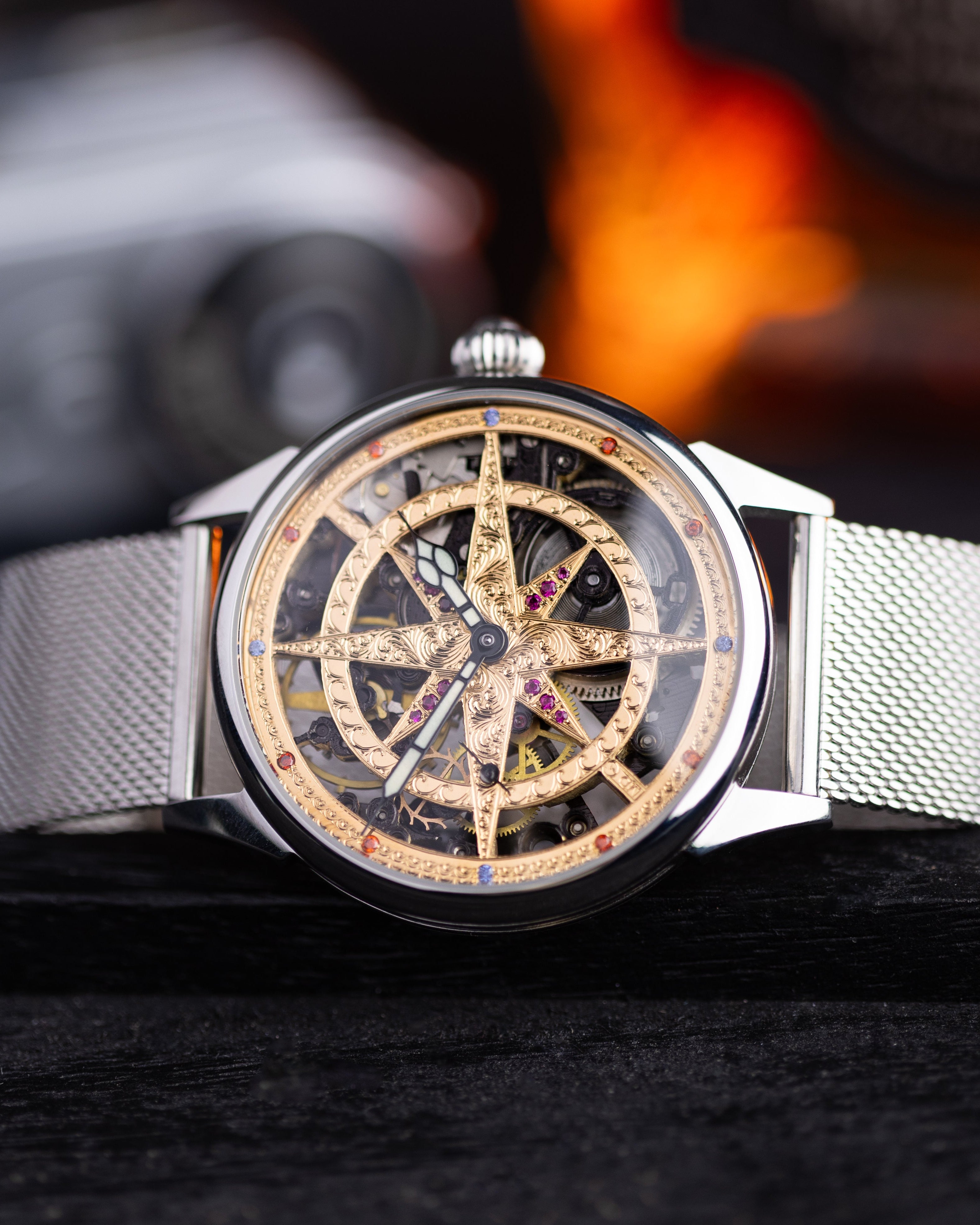 Sirius Watch «Molnija Sirius Star» - Skeleton Custom Watch - DuMarko