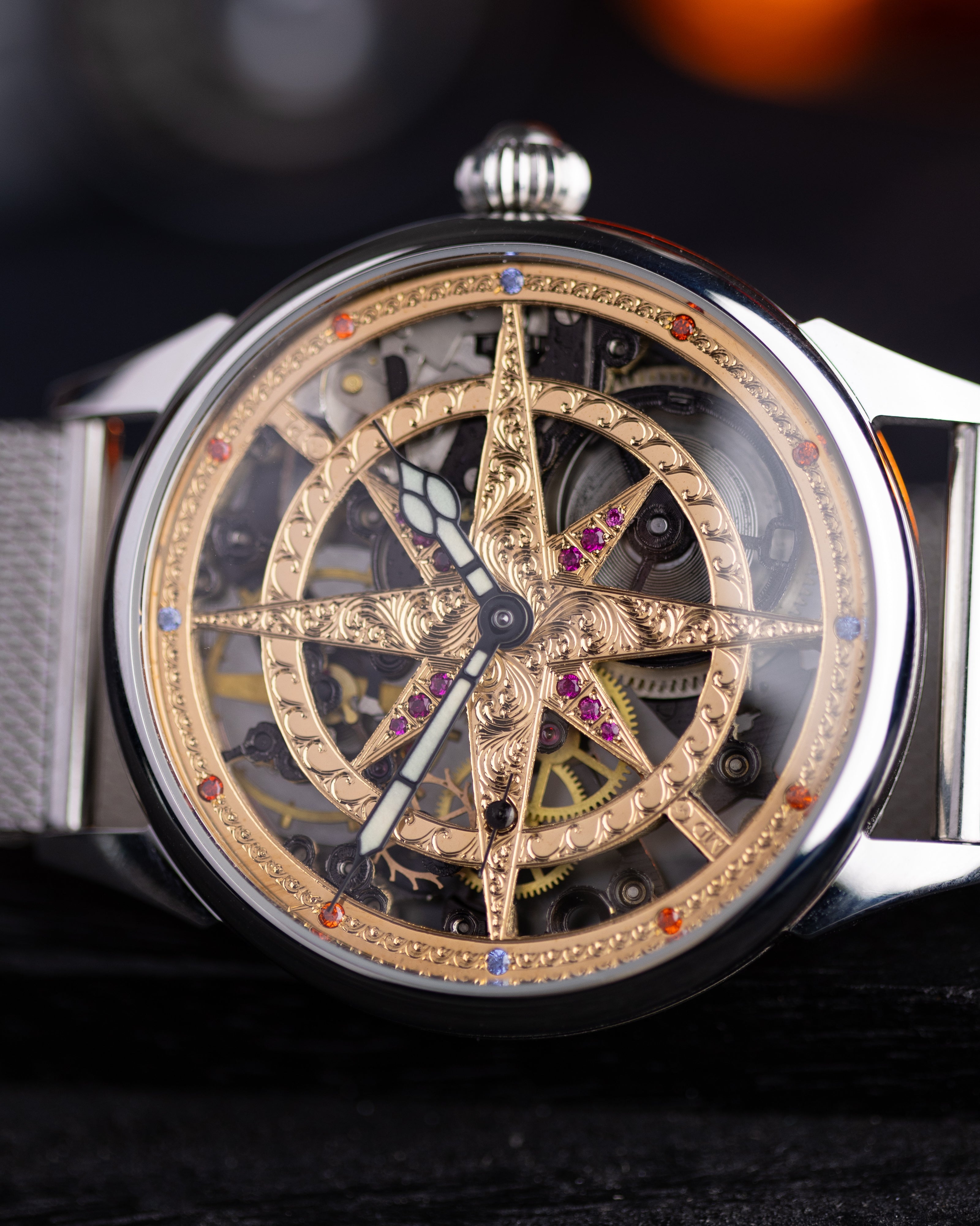 Sirius Watch «Molnija Sirius Star» - Skeleton Custom Watch - DuMarko
