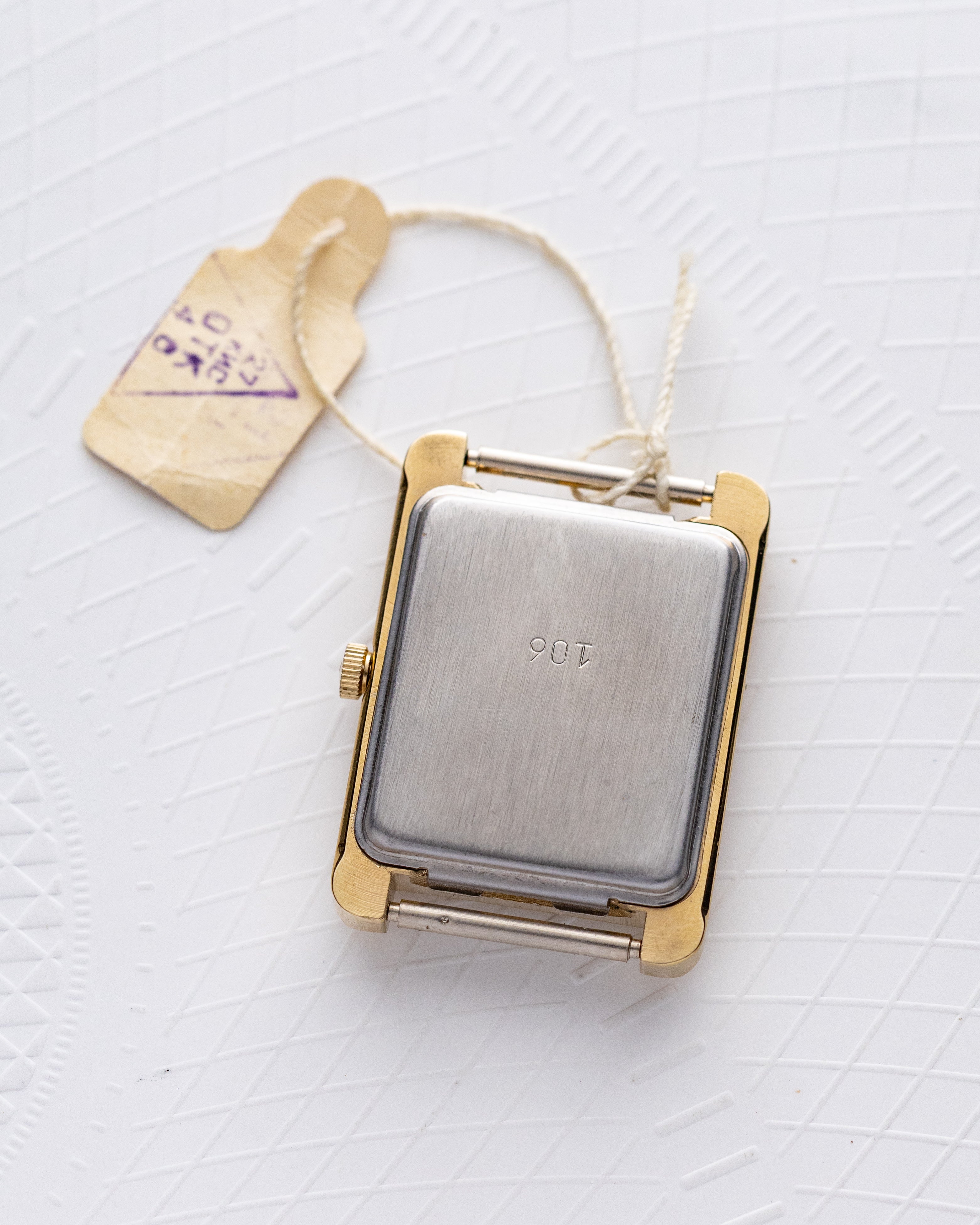 Slava Art Deco Tank, Vintage Unisex Watch, Black Dial, Made in USSR - DuMarko