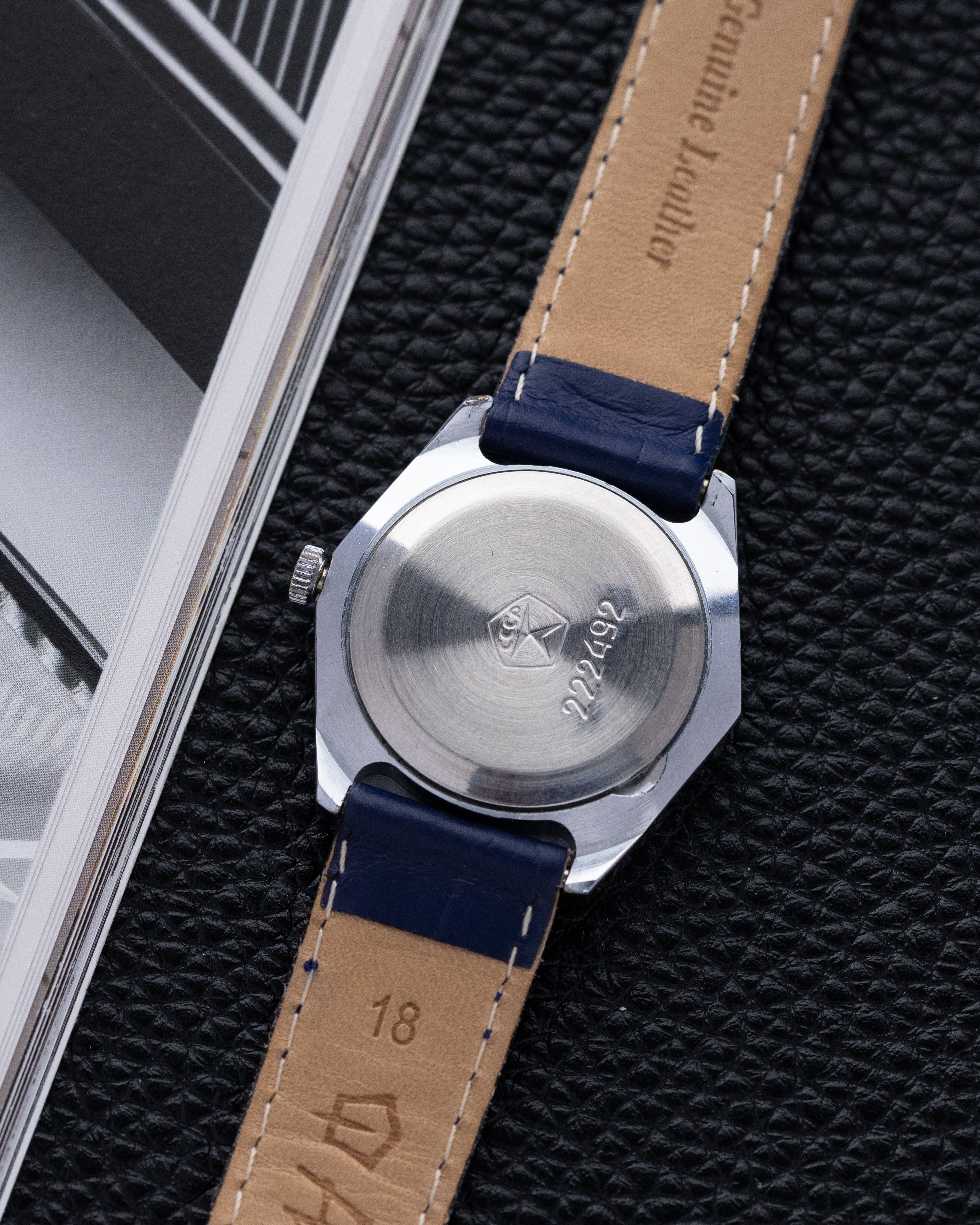 Slava Vintage Soviet Watch, Hexagon Case, Date Function - DuMarko