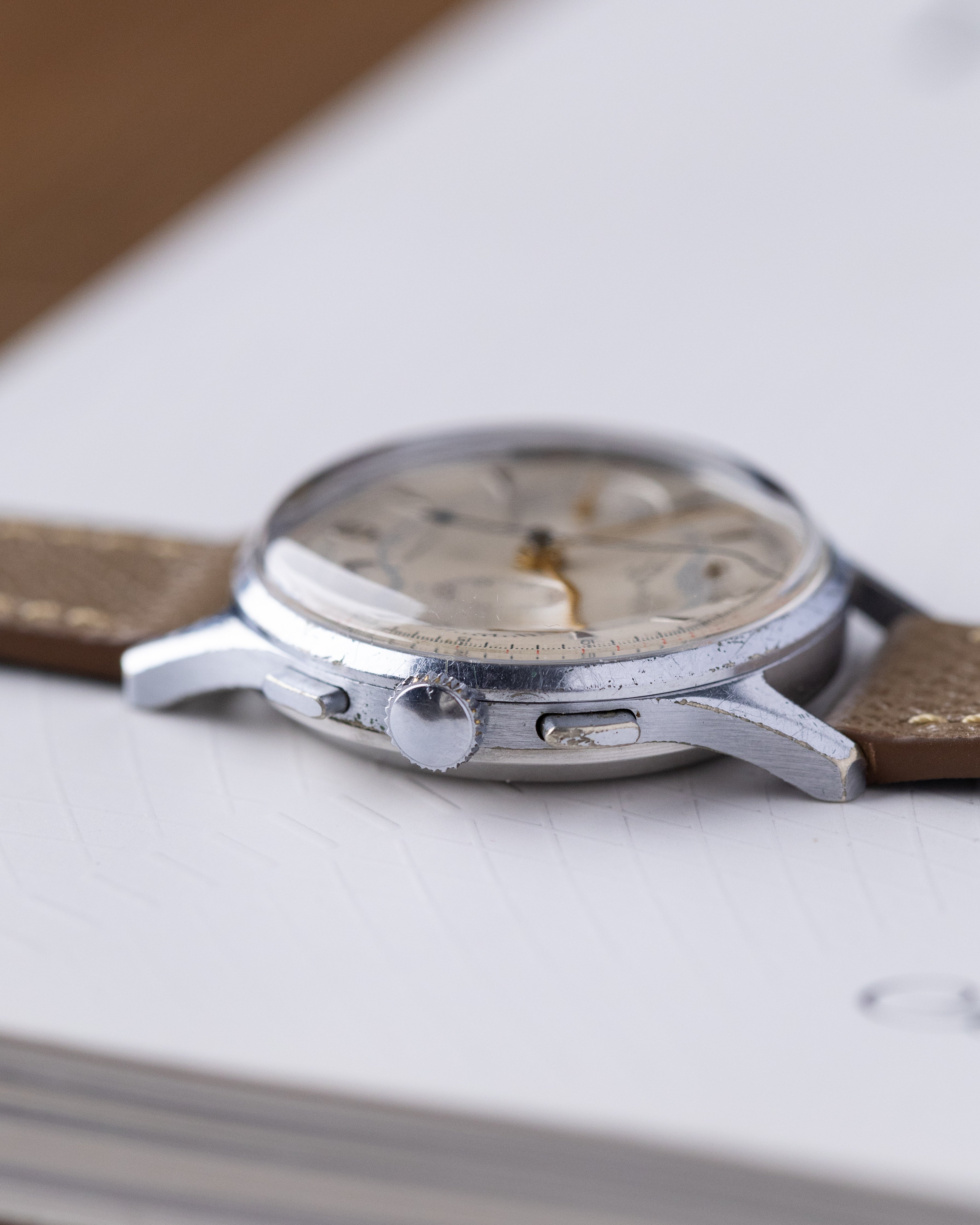 Soviet Vintage Chronograph Strela Original cal.3017 for Aviarors, Watch + Pilot's Certificate - DuMarko