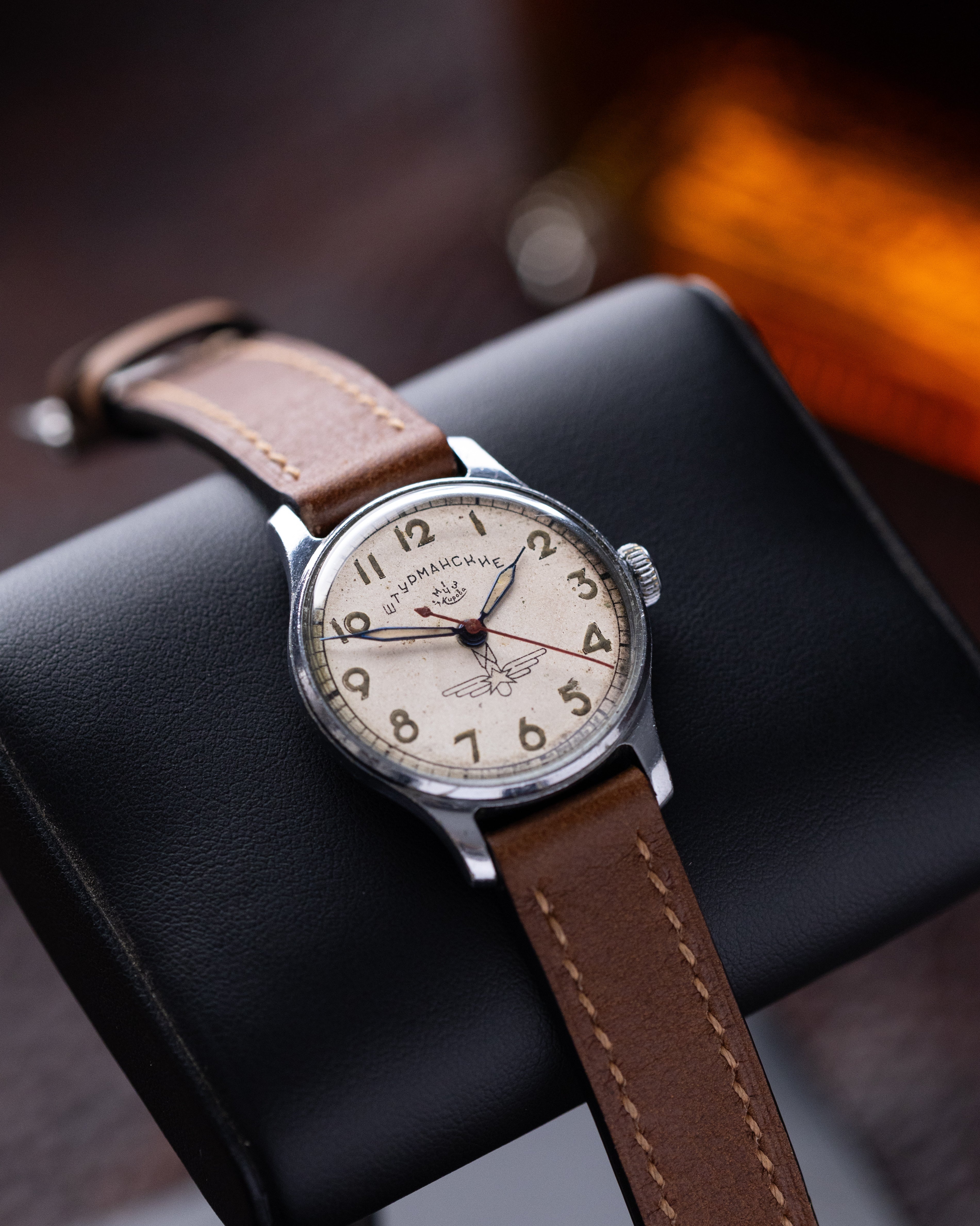 Sturmanskie Authentic Type 2, Gagarin's watch, Soviet Astronauts' watch Original Radium dial - DuMarko