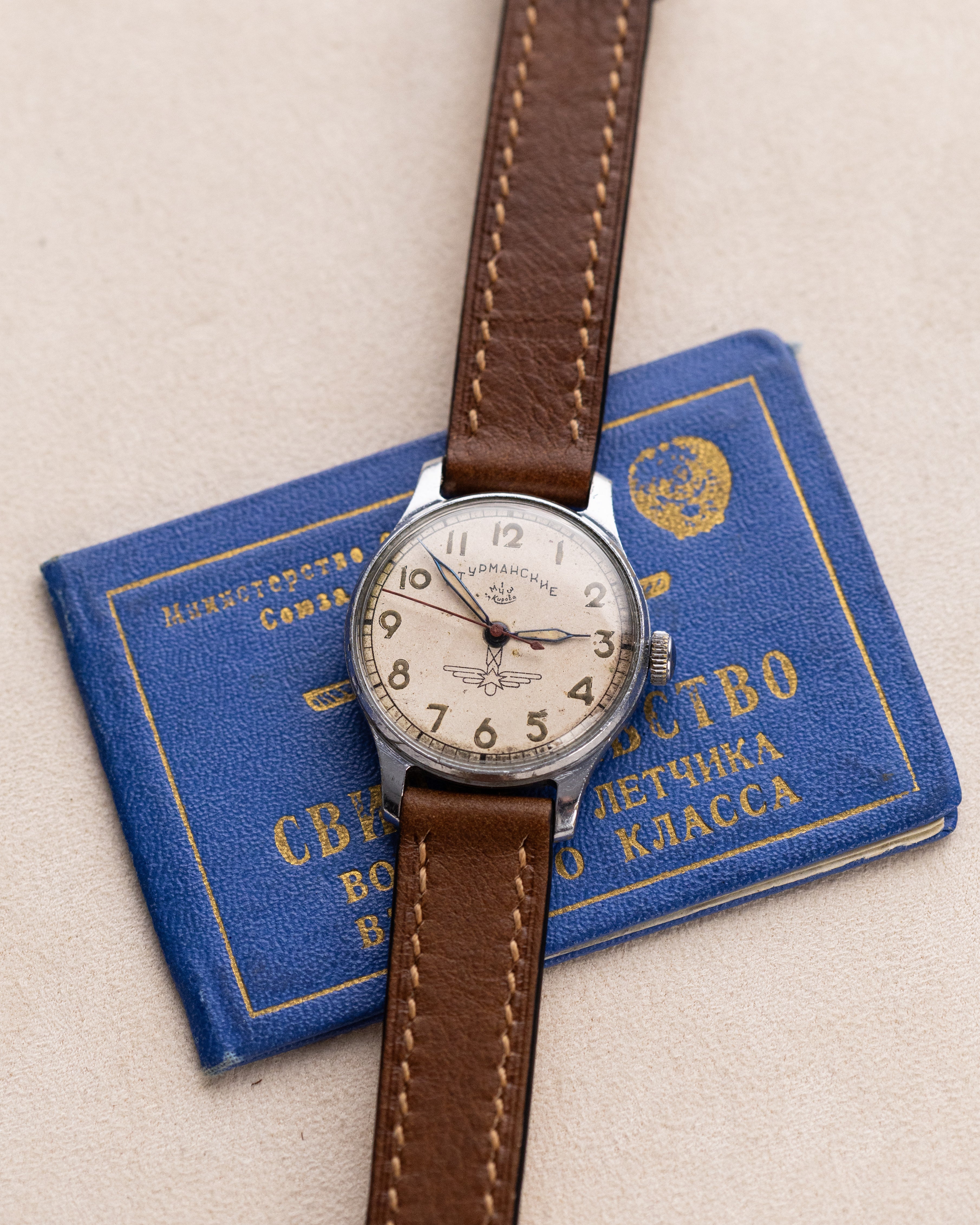 Sturmanskie Authentic Type 2, Gagarin's watch, Soviet Astronauts' watch Original Radium dial - DuMarko