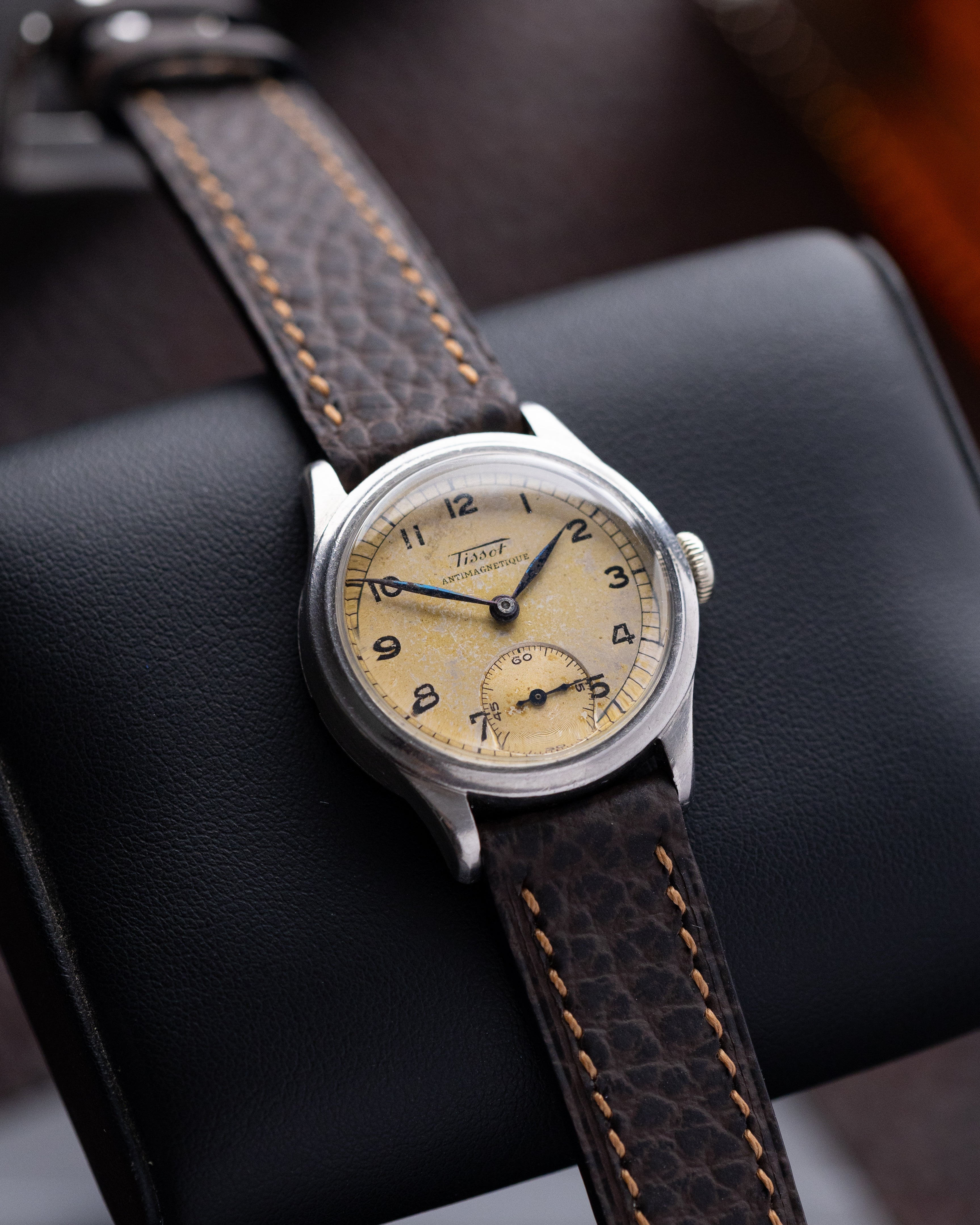 Tissot Vintage Swiss Watch, Early Waterproof model, Cal. 27 from 1941 - DuMarko