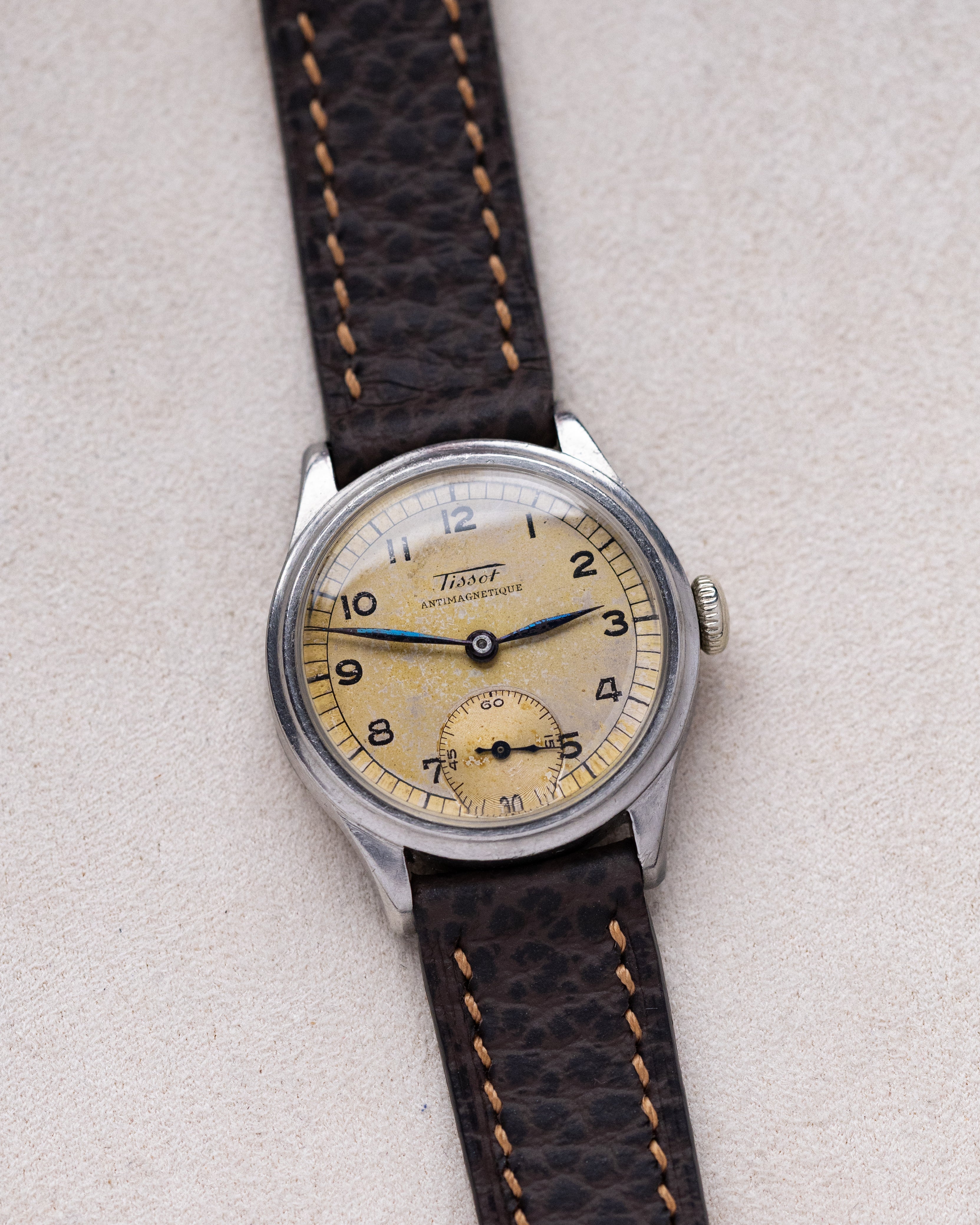 Tissot Vintage Swiss Watch, Early Waterproof model, Cal. 27 from 1941 - DuMarko